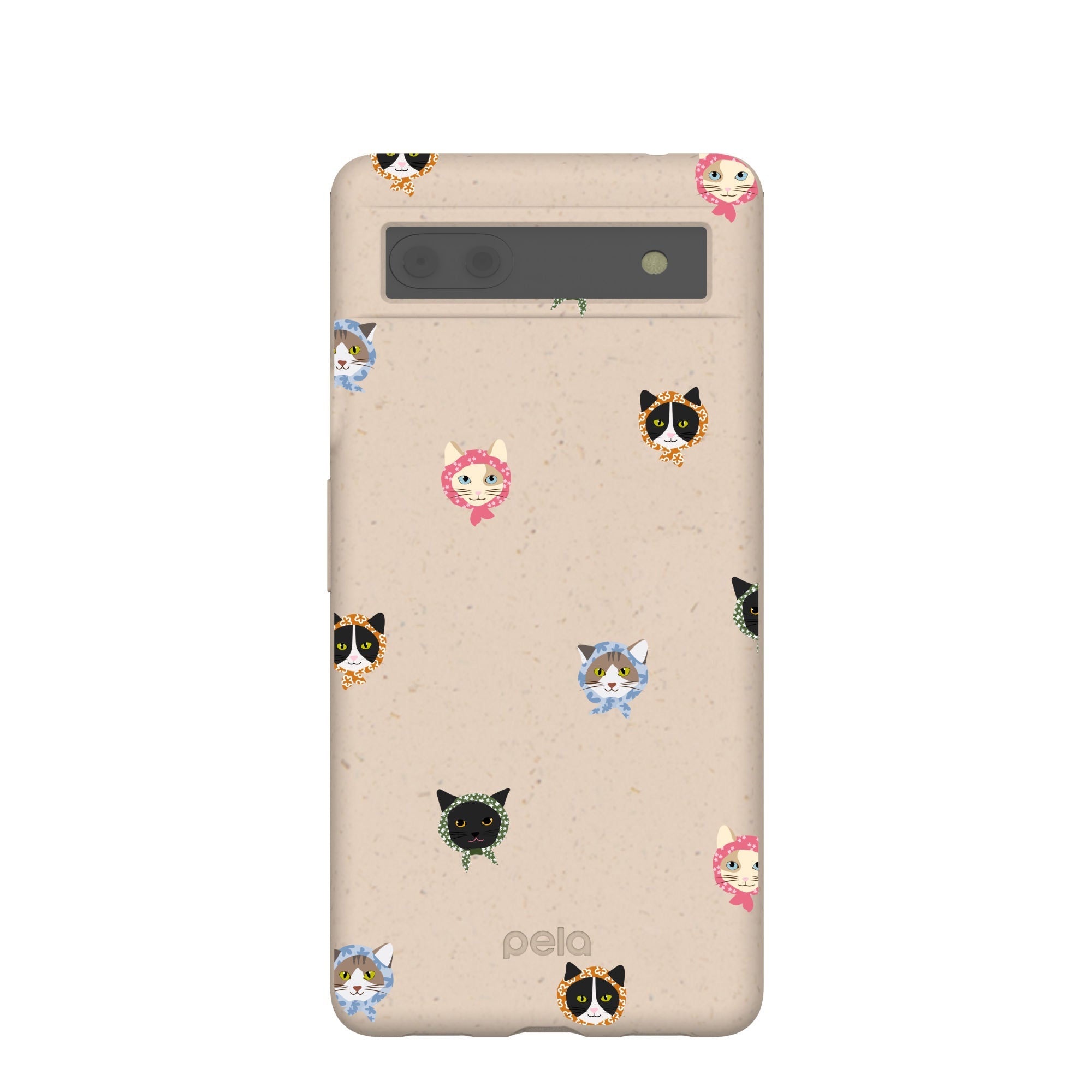 Seashell Cat Couture Google Pixel 6a Case Refurbished - Pela Case refurbished available on Cerqular