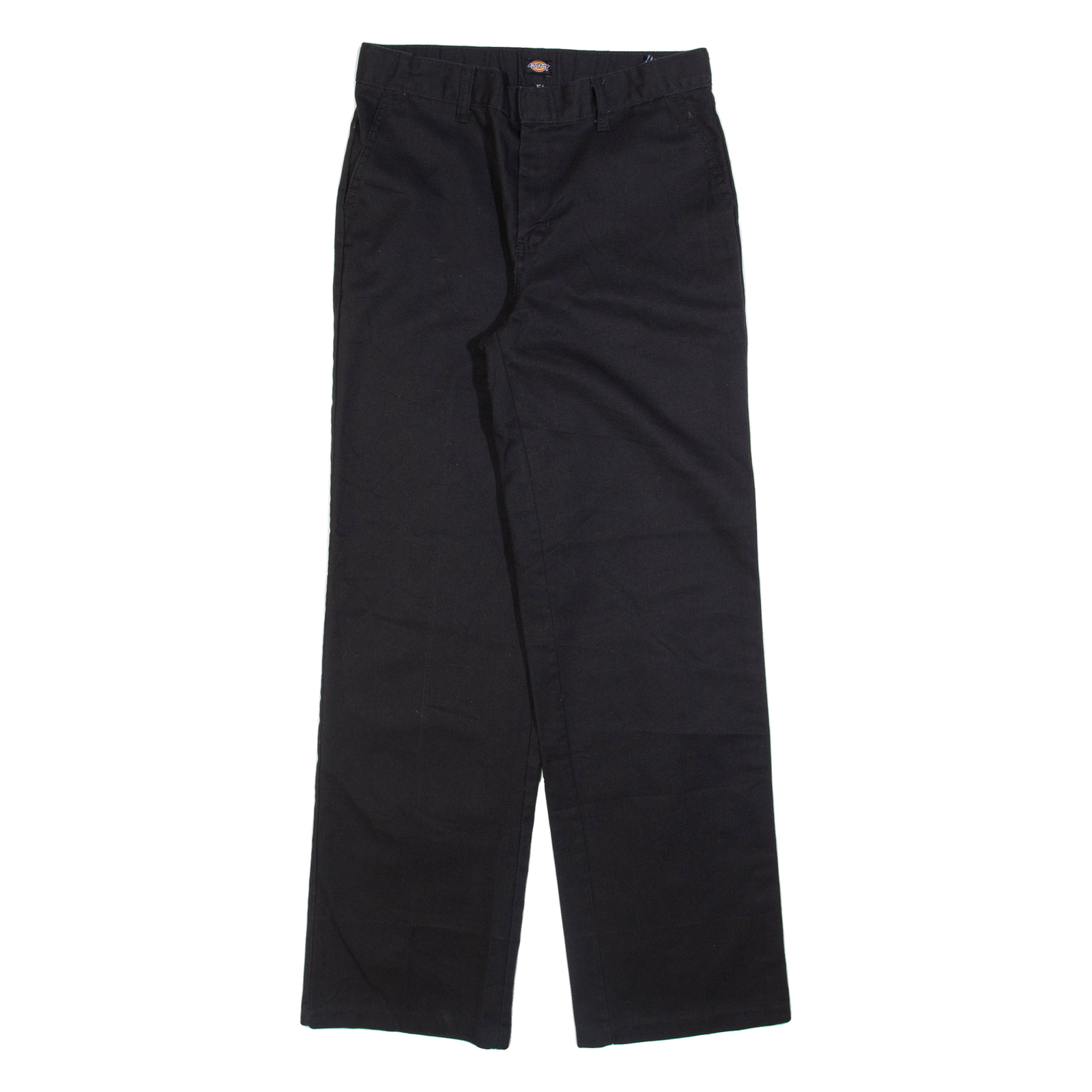 DICKIES Womens Trousers Black Regular Straight W28 L30 Refurbished - N/A refurbished available on Cerqular