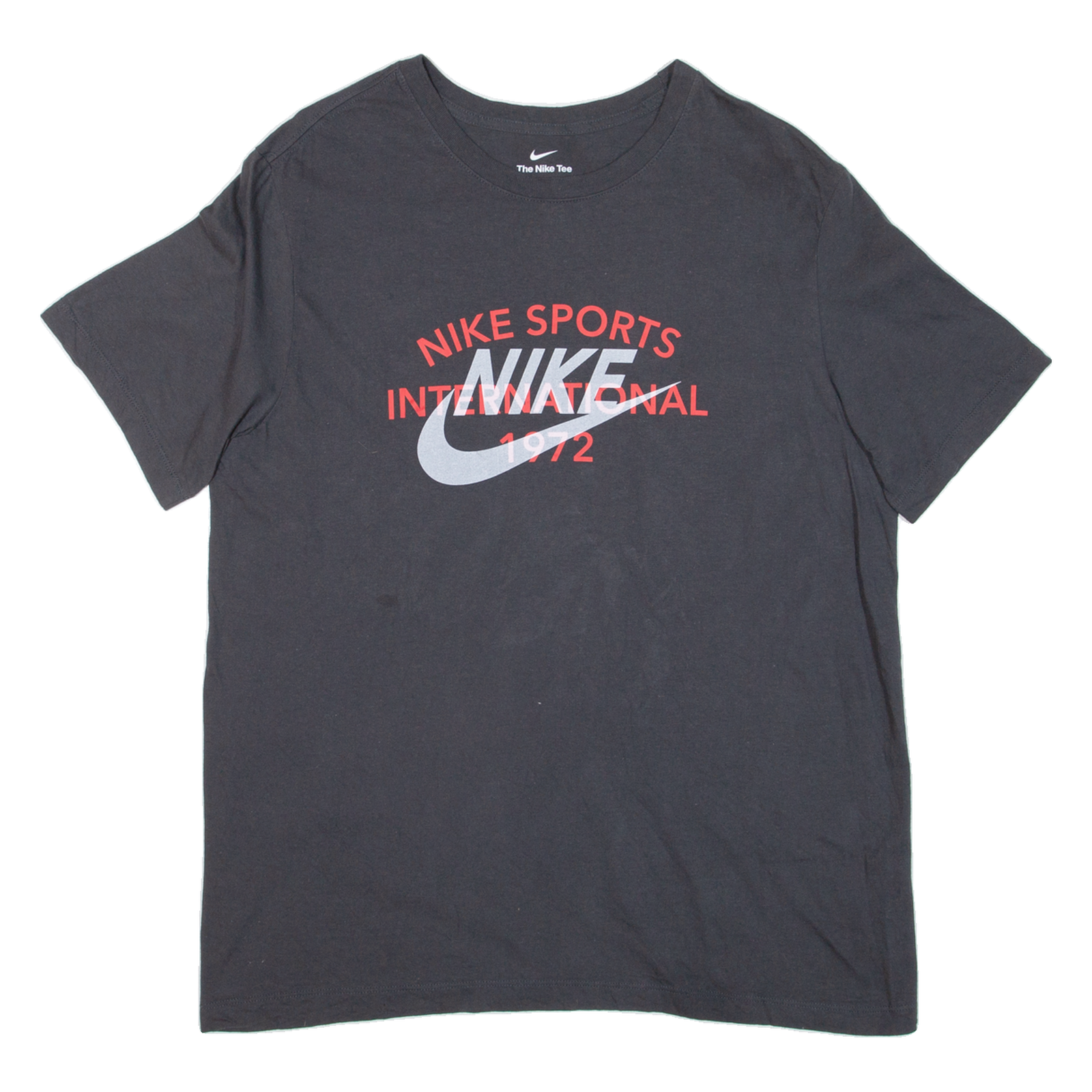 NIKE Mens T-Shirt Grey L Refurbished - N/A refurbished available on Cerqular