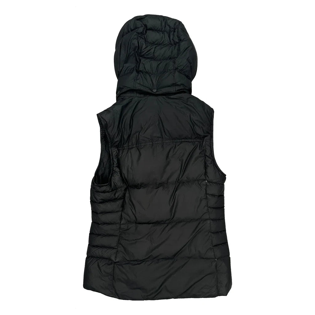 Patagonia Gilet - Small Black Polyester Refurbished - Thrifted (note: this is a term often used to describe second- refurbished available on Cerqular