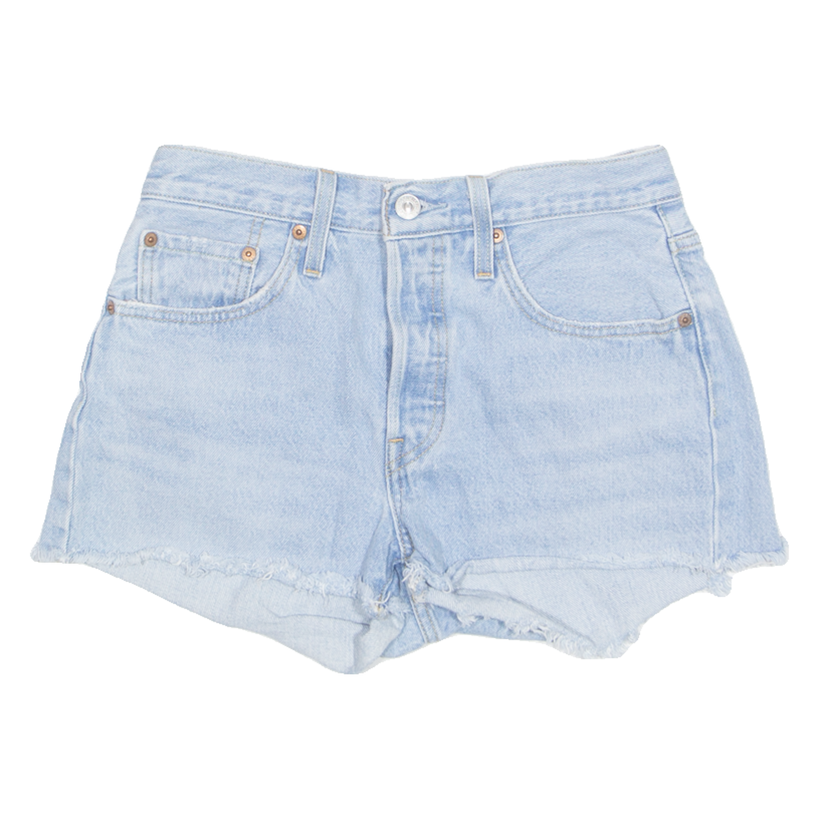 LEVI'S Cut Off 501 Womens Denim Shorts Blue S W27 Refurbished - N/A refurbished available on Cerqular