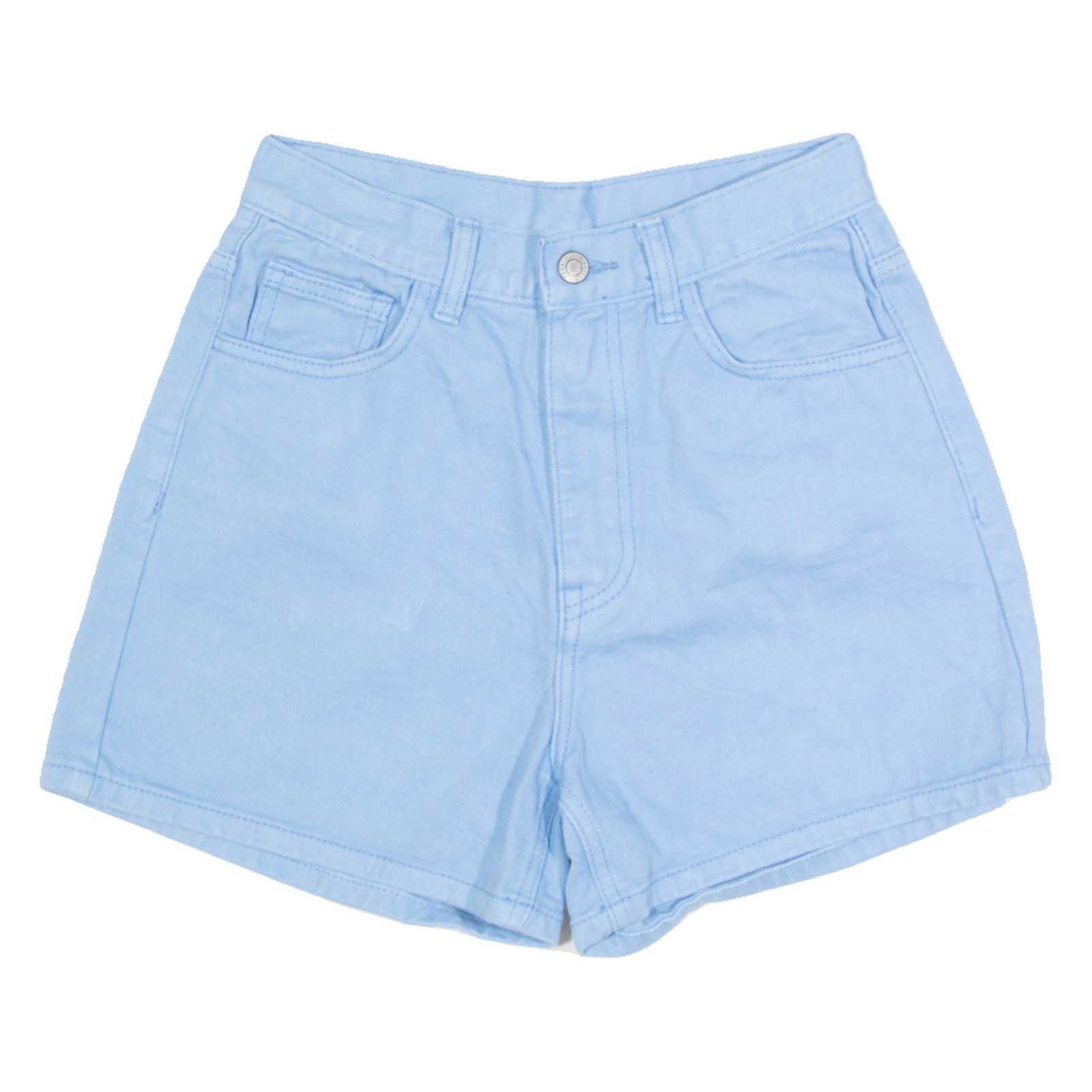 J GALT Womens Denim Shorts Blue S W24 Refurbished - N/A refurbished available on Cerqular