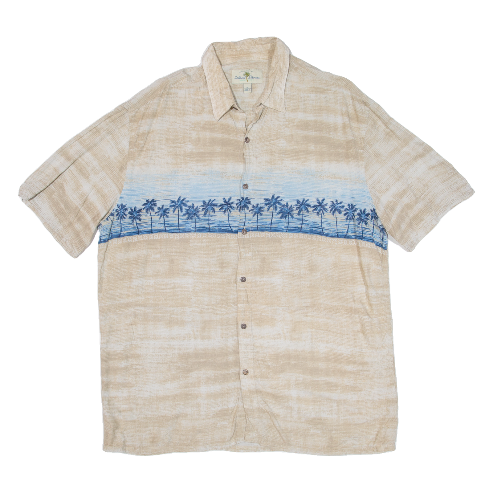 Buy ISLAND SHORES Mens Hawaiian Shirt Beige Floral XL Refurbished - $18.19 ISLAND SHORES Mens Hawaiian Shirt Beige Floral XL Refurbished - N/A refurbished available on Cerqular