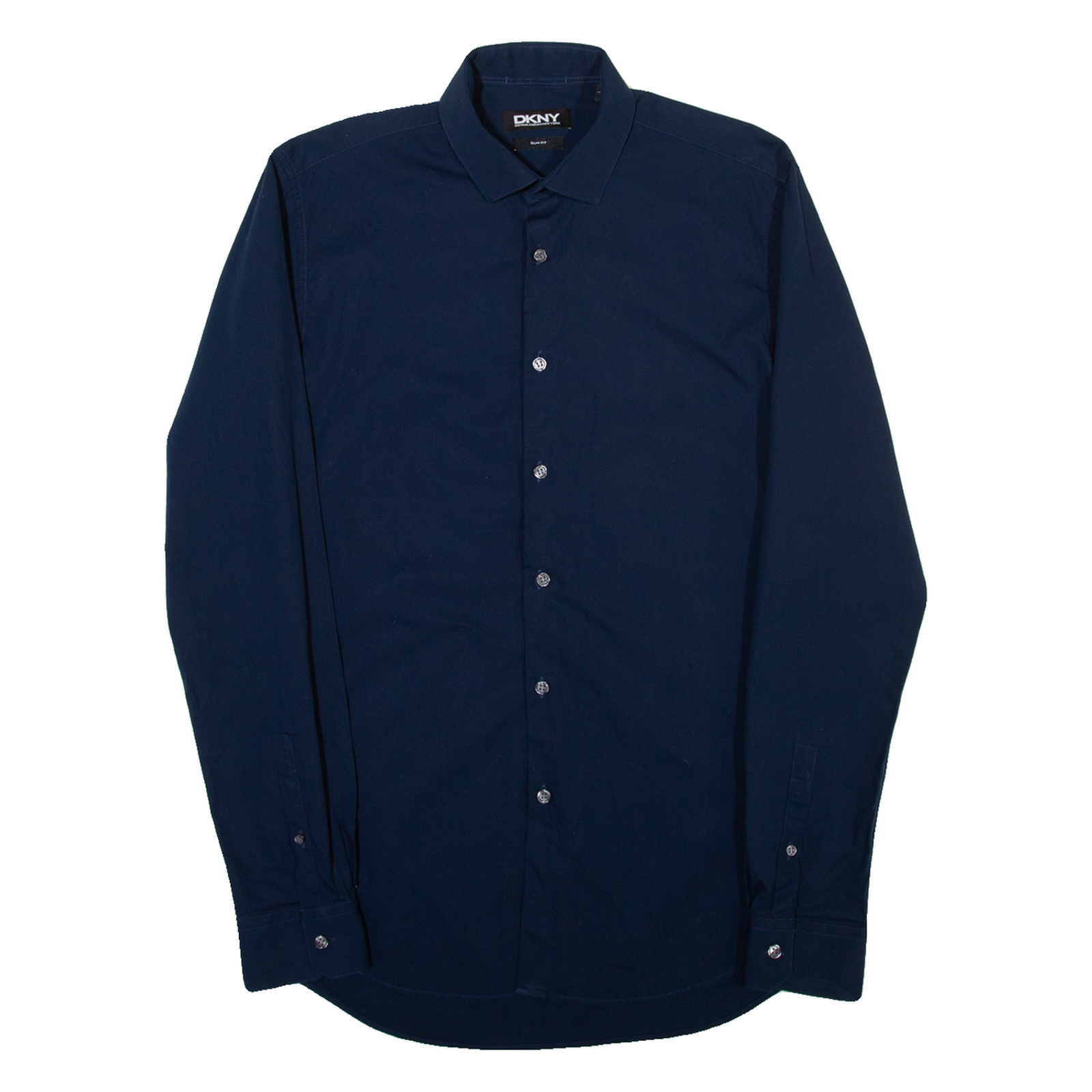 Buy DKNY Slim Fit Mens Plain Shirt Blue Long Sleeve S Refurbished - $28.59 DKNY Slim Fit Mens Plain Shirt Blue Long Sleeve S Refurbished - N/A refurbished available on Cerqular