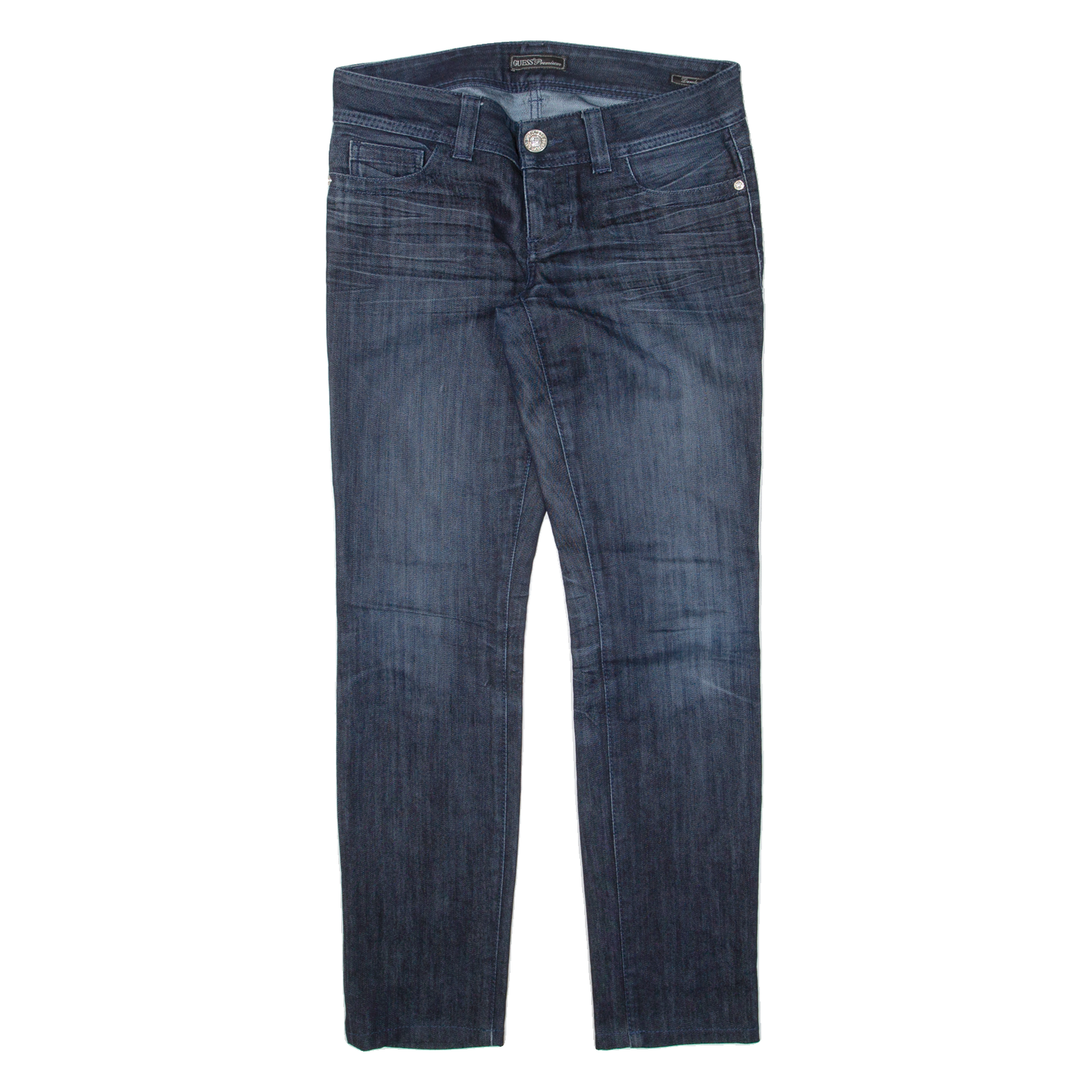 GUESS Womens Jeans Blue Slim Skinny W32 L30 Refurbished - N/A refurbished available on Cerqular