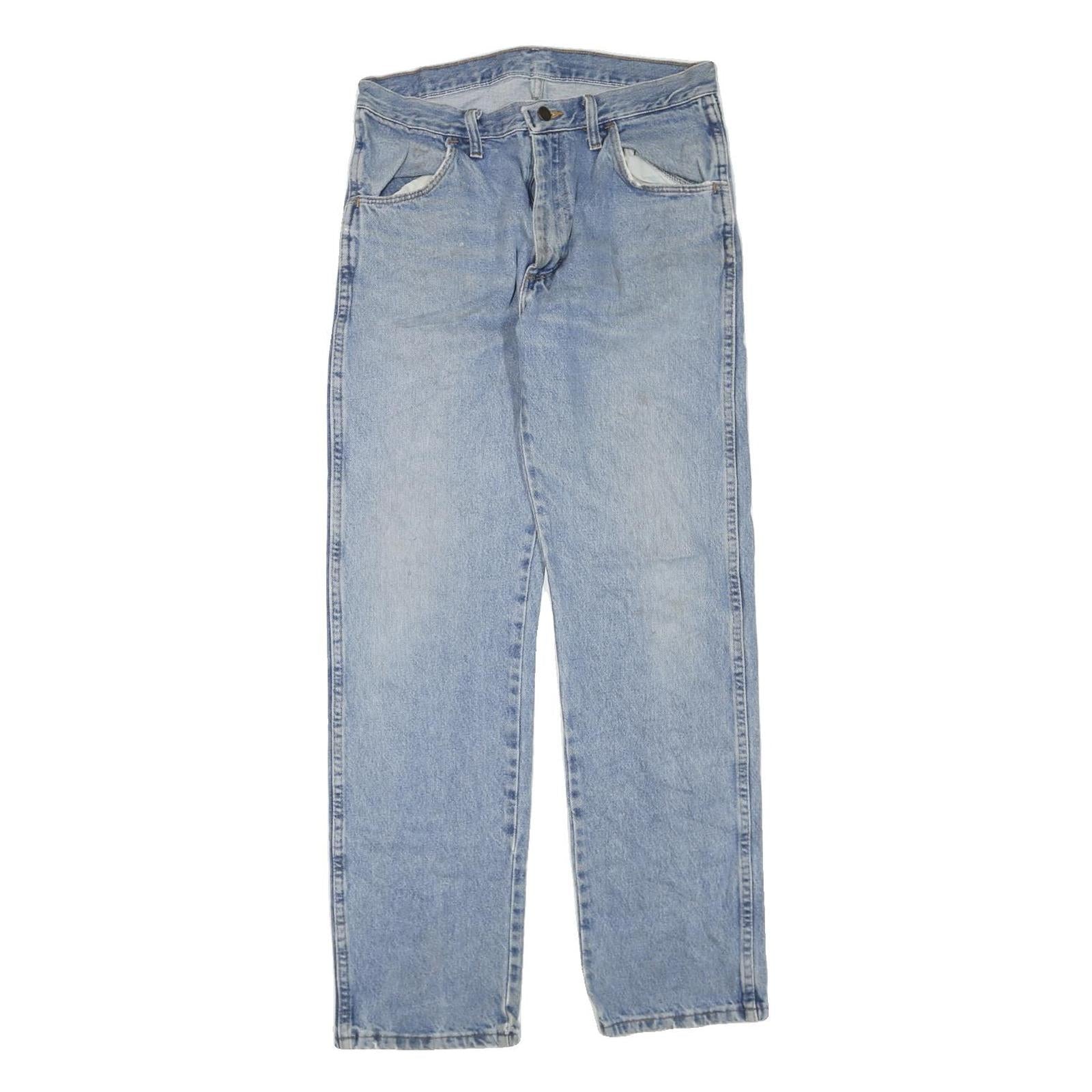 DICKIES Mens Jeans Blue Regular Straight Denim Medium W32 L32 Classic Fit Refurbished - N/A refurbished available on Cerqular
