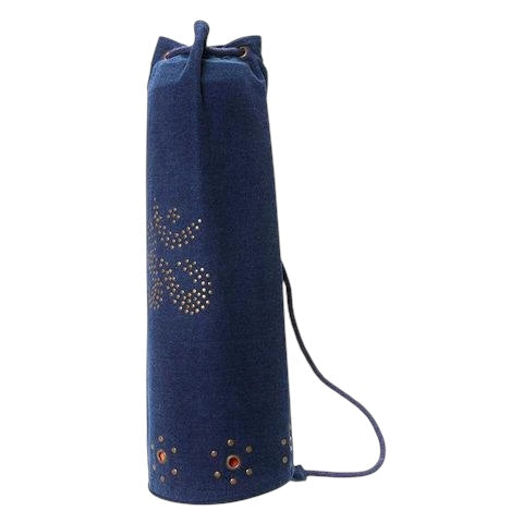 OMSutra Denim Yoga Mat Bag | Color: Indigo Denim Refurbished - N/A refurbished available on Cerqular