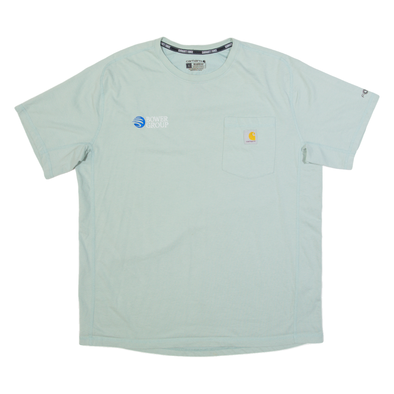 CARHARTT Relaxed Fit Workwear Mens T-Shirt Green L Refurbished - N/A refurbished available on Cerqular