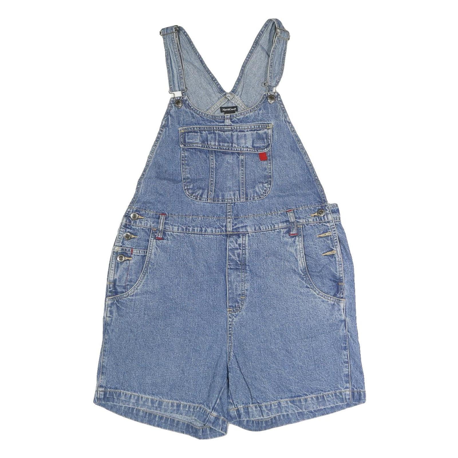 NORTHCREST Womens Blue Cotton Denim Dungarees Regular M W36 L34 Casual Retro Refurbished - N/A refurbished available on Cerqular
