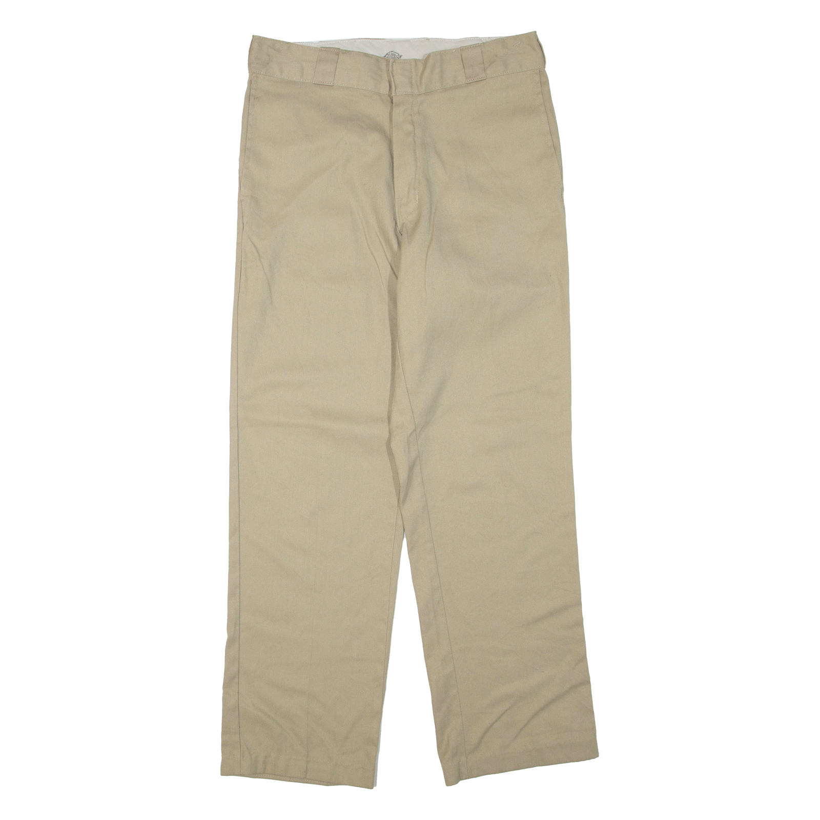 DICKIES Mens Trousers Beige Regular Straight W32 L30 Refurbished - N/A refurbished available on Cerqular