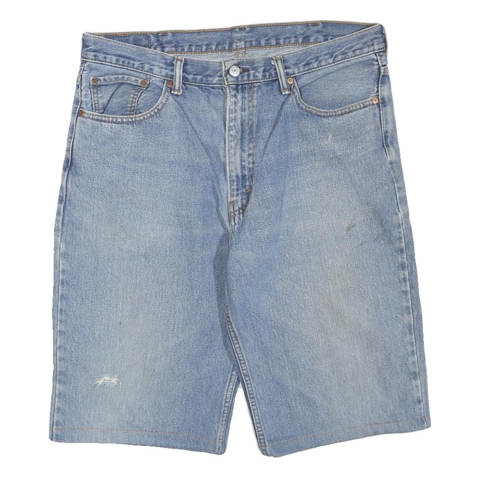 LEVI'S Mens Denim Blue Cotton Blend Casual Shorts XL W38 Classic Fit Refurbished - N/A refurbished available on Cerqular