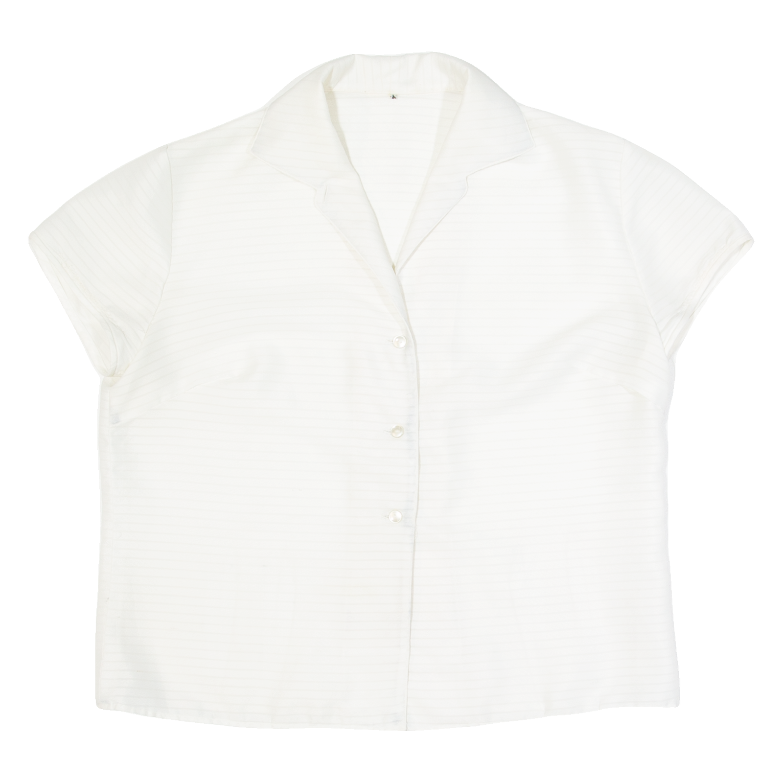 SMIFFYS Womens Shirt White Collared S Refurbished - N/A refurbished available on Cerqular