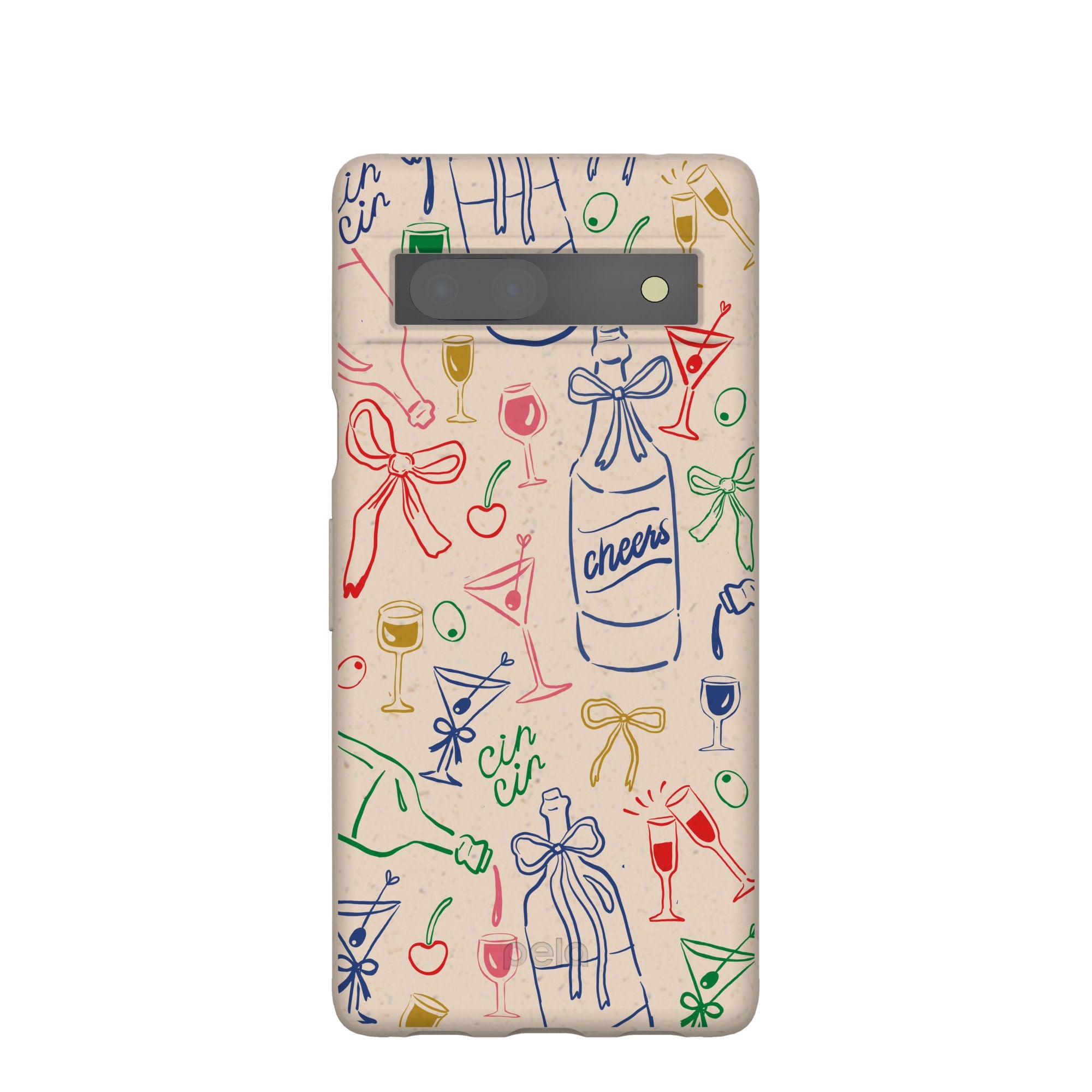 Seashell Midnight Toast Google Pixel 7a Case Refurbished - Pela Case refurbished available on Cerqular