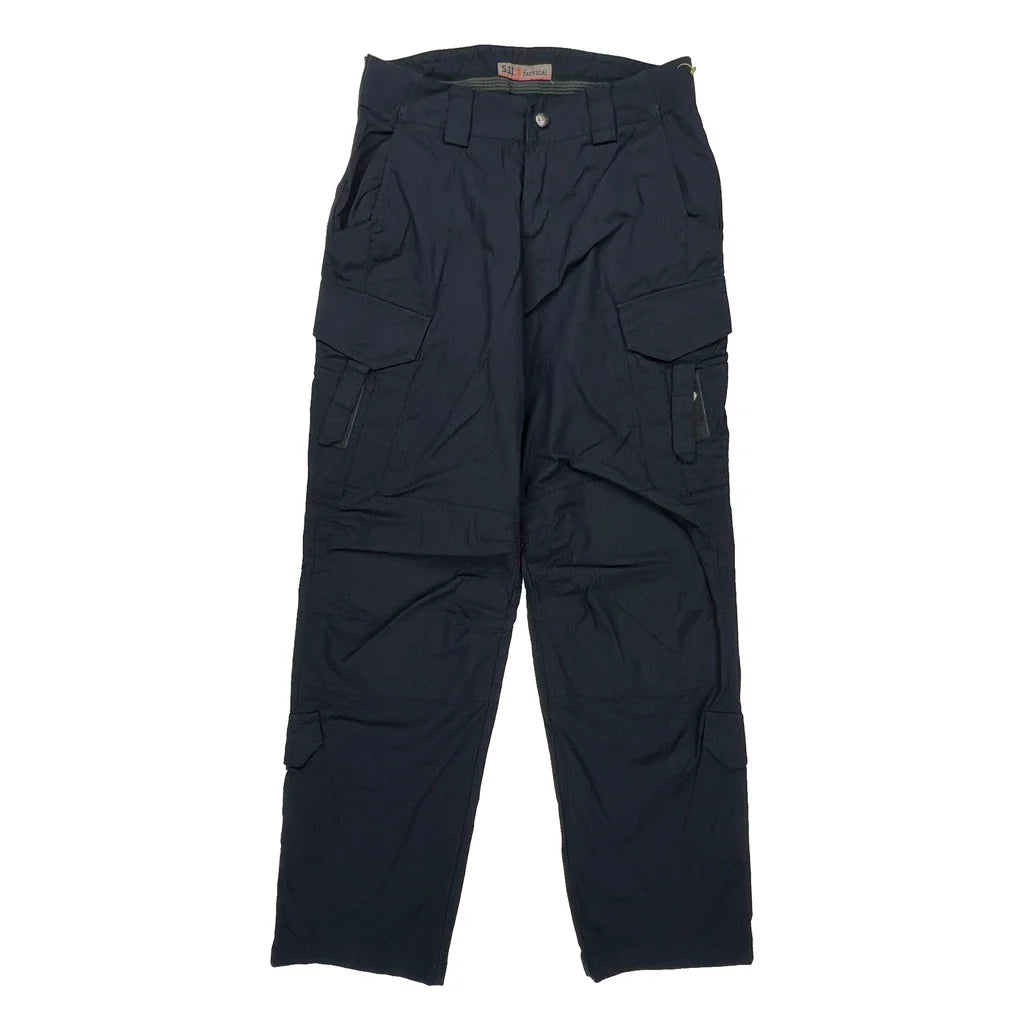 511 Tactical Cargo Cargo Trousers - 29W 32L Black Cotton Refurbished - Thrifted (note: this is a term often used to describe second- refurbished available on Cerqular