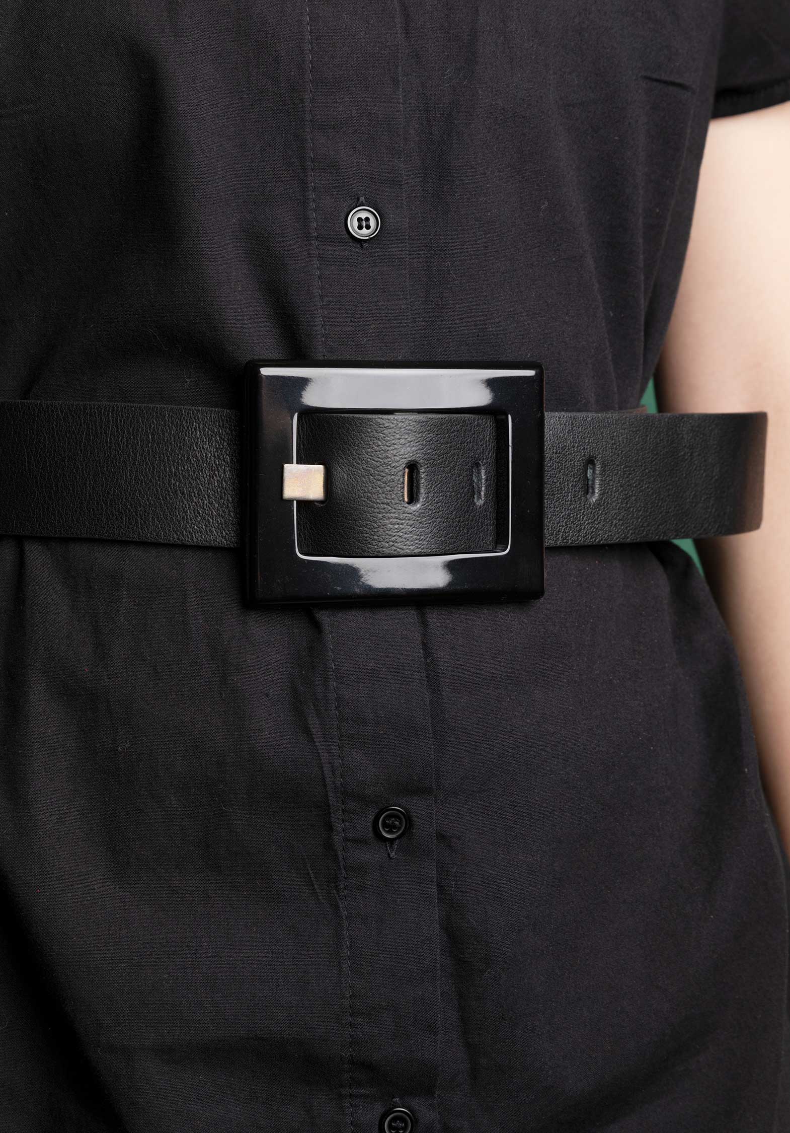 Belt  5250 Black | Color: BLACK | Size: 85 Refurbished - Rue Madame is a known brand, and the standardized name is " refurbished available on Cerqular