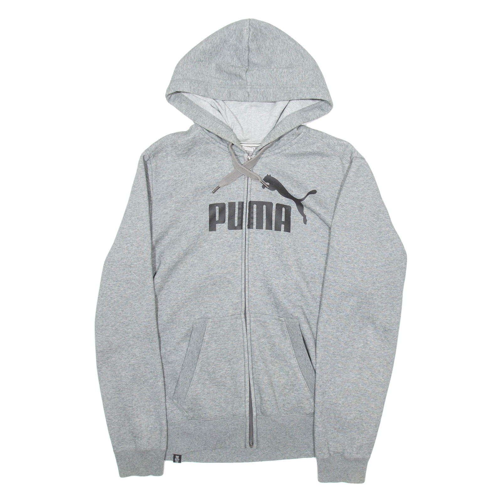 PUMA Mens Grey Hoodie Full Zip M Refurbished - N/A refurbished available on Cerqular