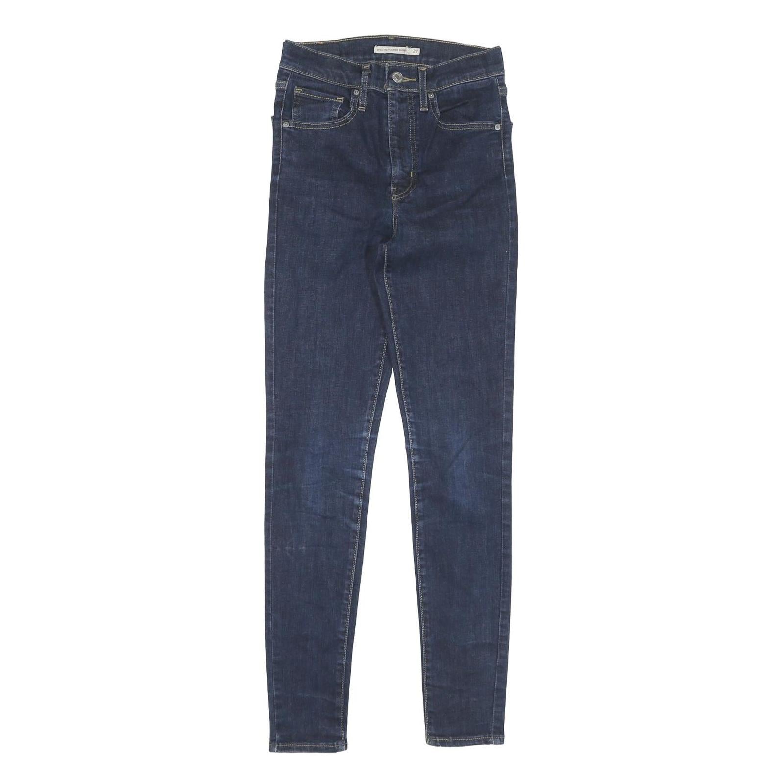 LEVI'S Womens Jeans Blue Regular Skinny Denim Medium W27 L29 Classic Style Refurbished - N/A refurbished available on Cerqular