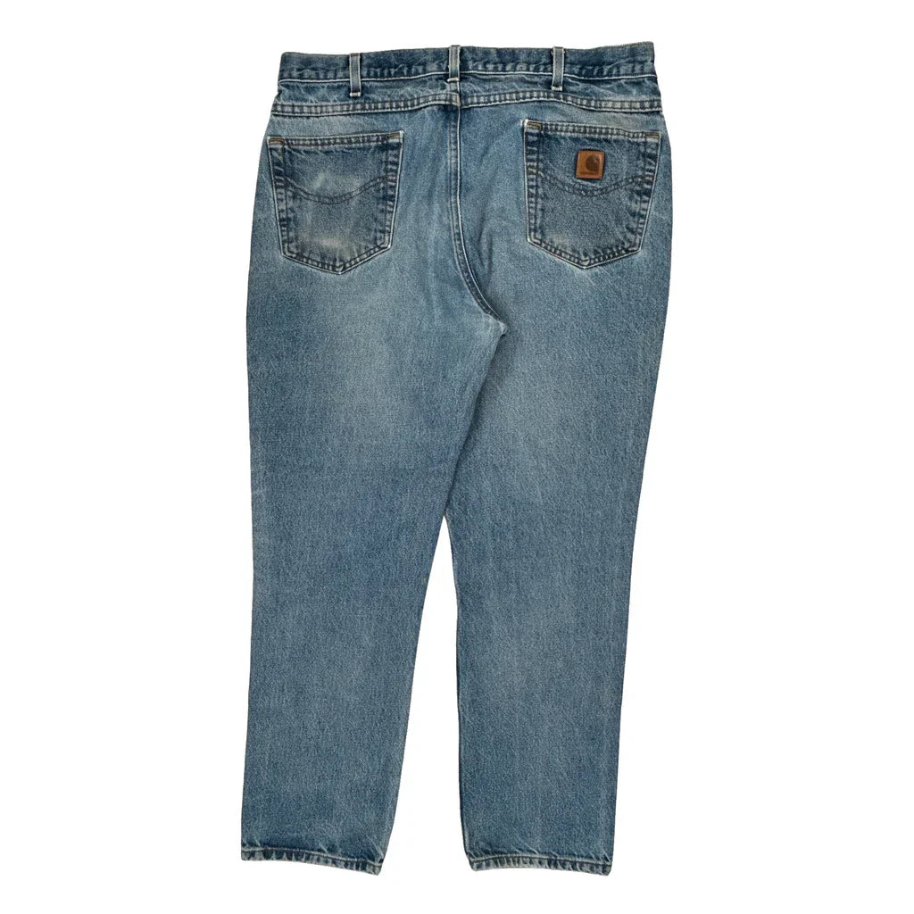 Buy Carhartt Jeans - 36W 30L Light Wash Denim Refurbished - $46.89 Carhartt Jeans - 36W 30L Light Wash Denim Refurbished - Thrifted (note: this is a term often used to describe second- refurbished available on Cerqular