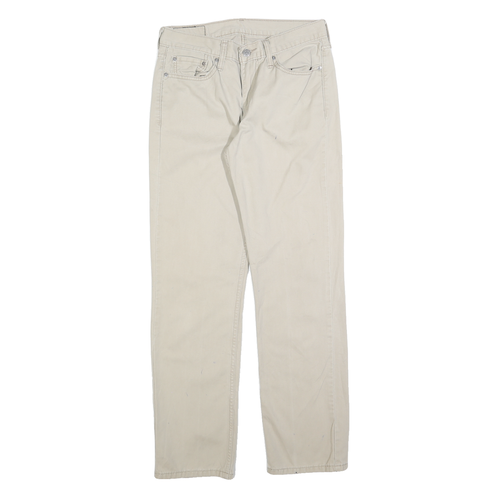 Buy LEVI'S Mens Beige Cotton Regular Straight Trousers W30 L32 Zip Closure Refurbished - $38.99 LEVI'S Mens Beige Cotton Regular Straight Trousers W30 L32 Zip Closure Refurbished - N/A refurbished available on Cerqular