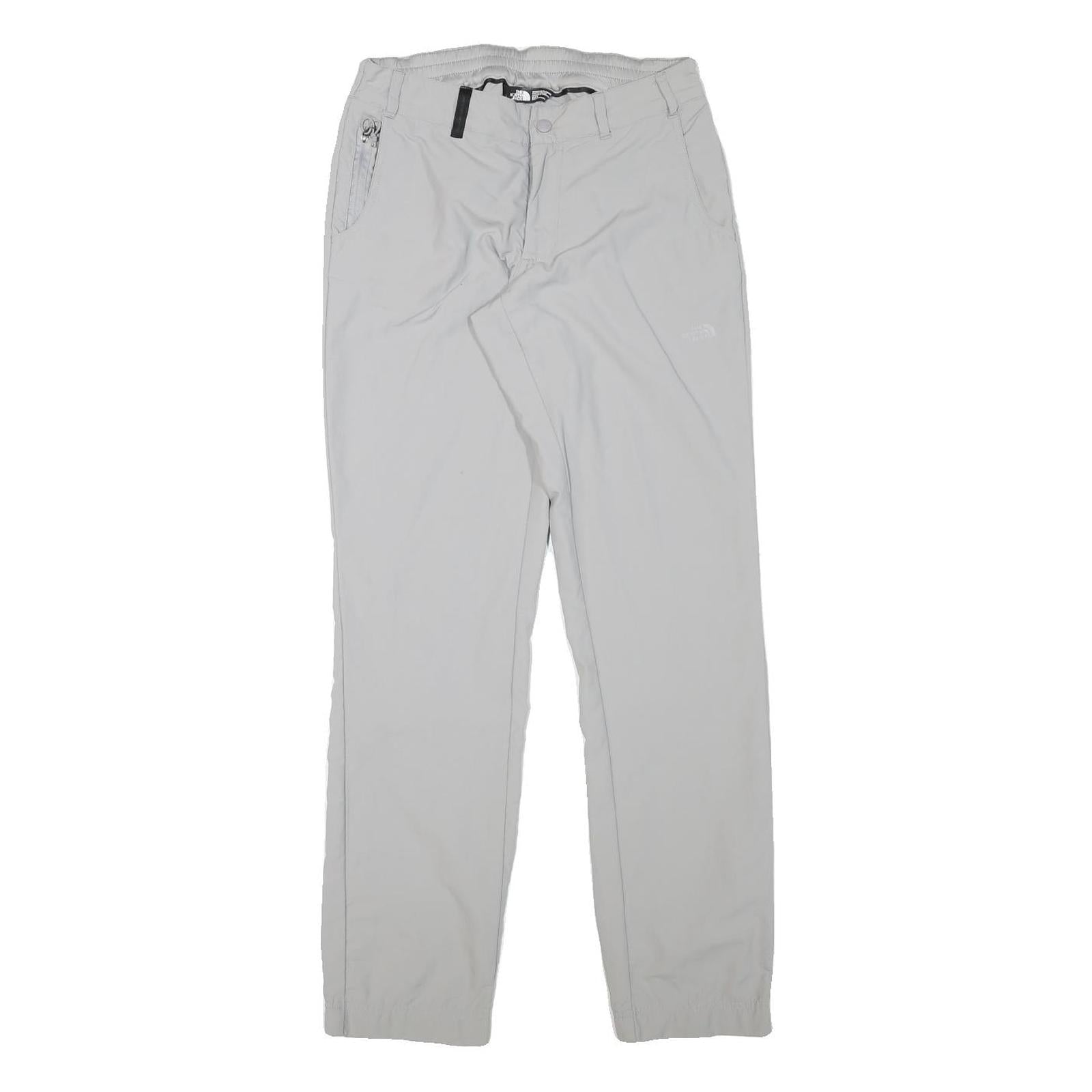 THE NORTH FACE Womens Polyester Blend Light Grey Regular Fit Straight Trousers Refurbished - N/A refurbished available on Cerqular
