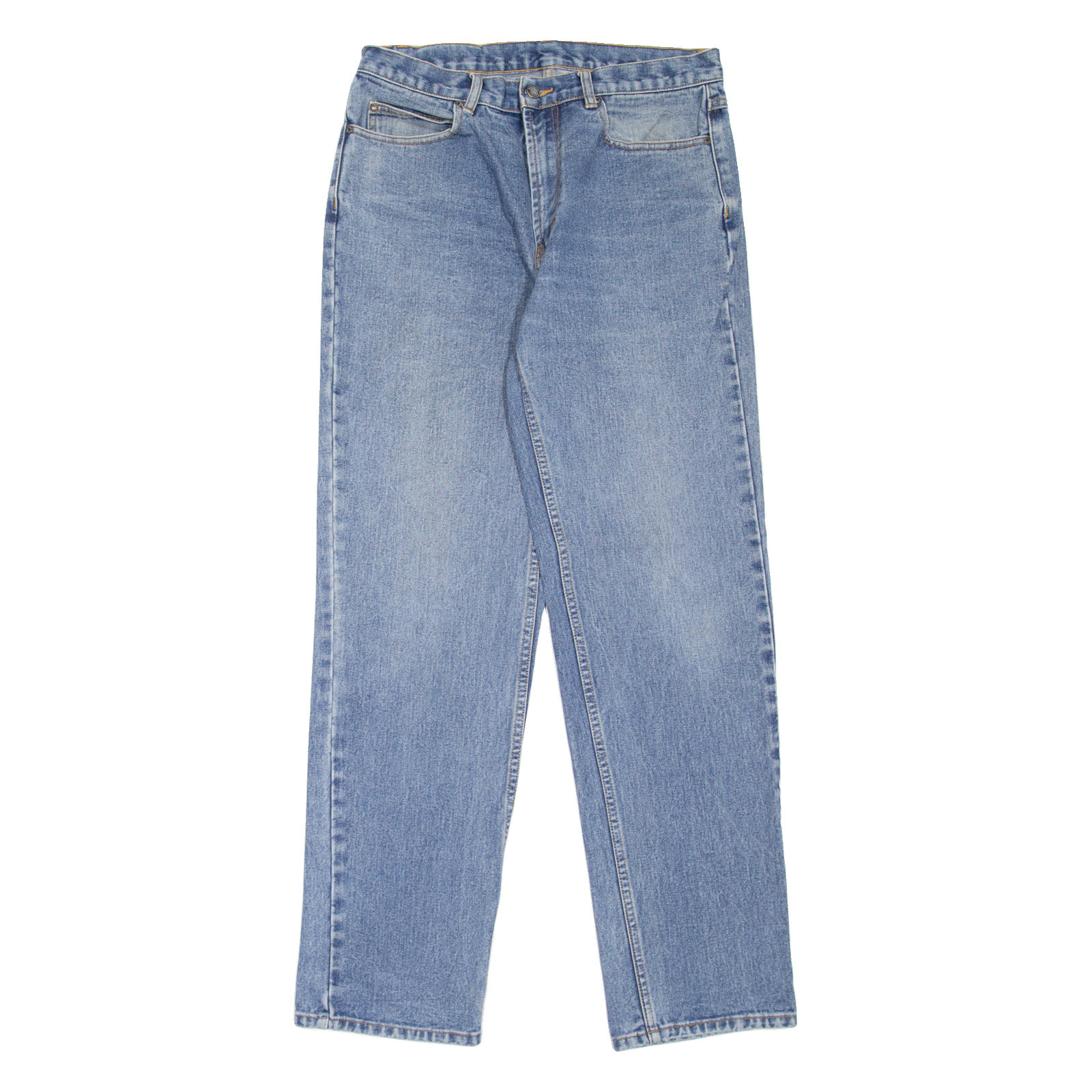 TEDDY'S Mens Jeans Blue Regular Tapered Stone Wash W31 L32 Refurbished - N/A refurbished available on Cerqular
