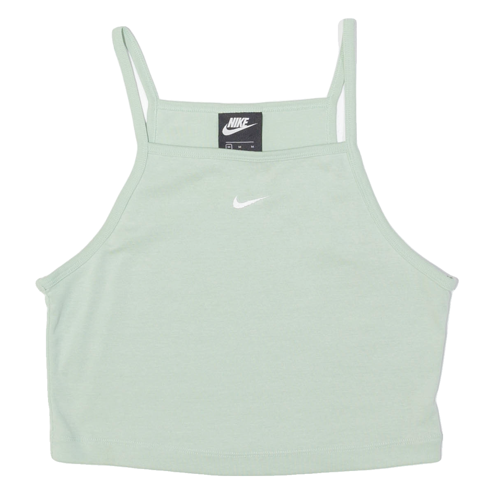 NIKE Cropped Womens Vest Green Sleeveless M Refurbished - N/A refurbished available on Cerqular