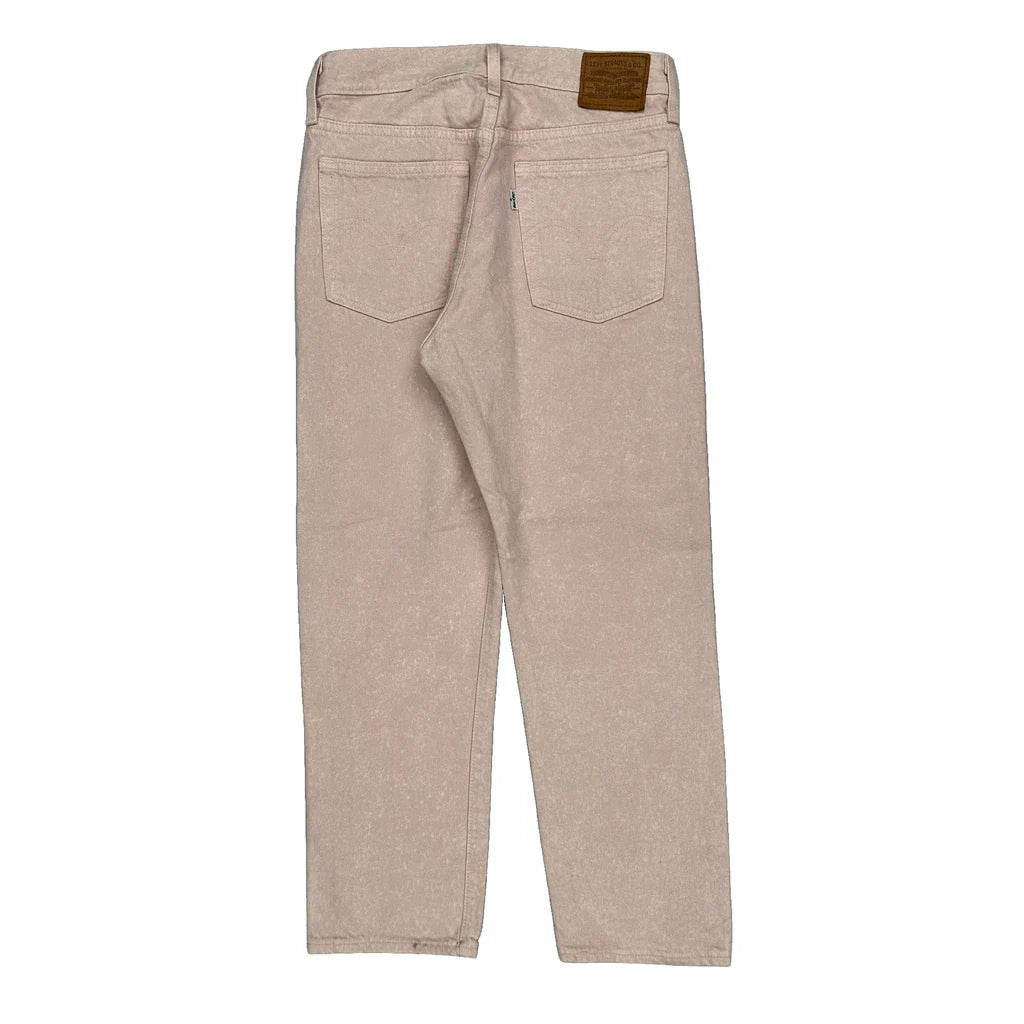 501 Levis Jeans - 27W UK 8 Pink Cotton Refurbished - Thrifted (note: this is a term often used to describe second- refurbished available on Cerqular