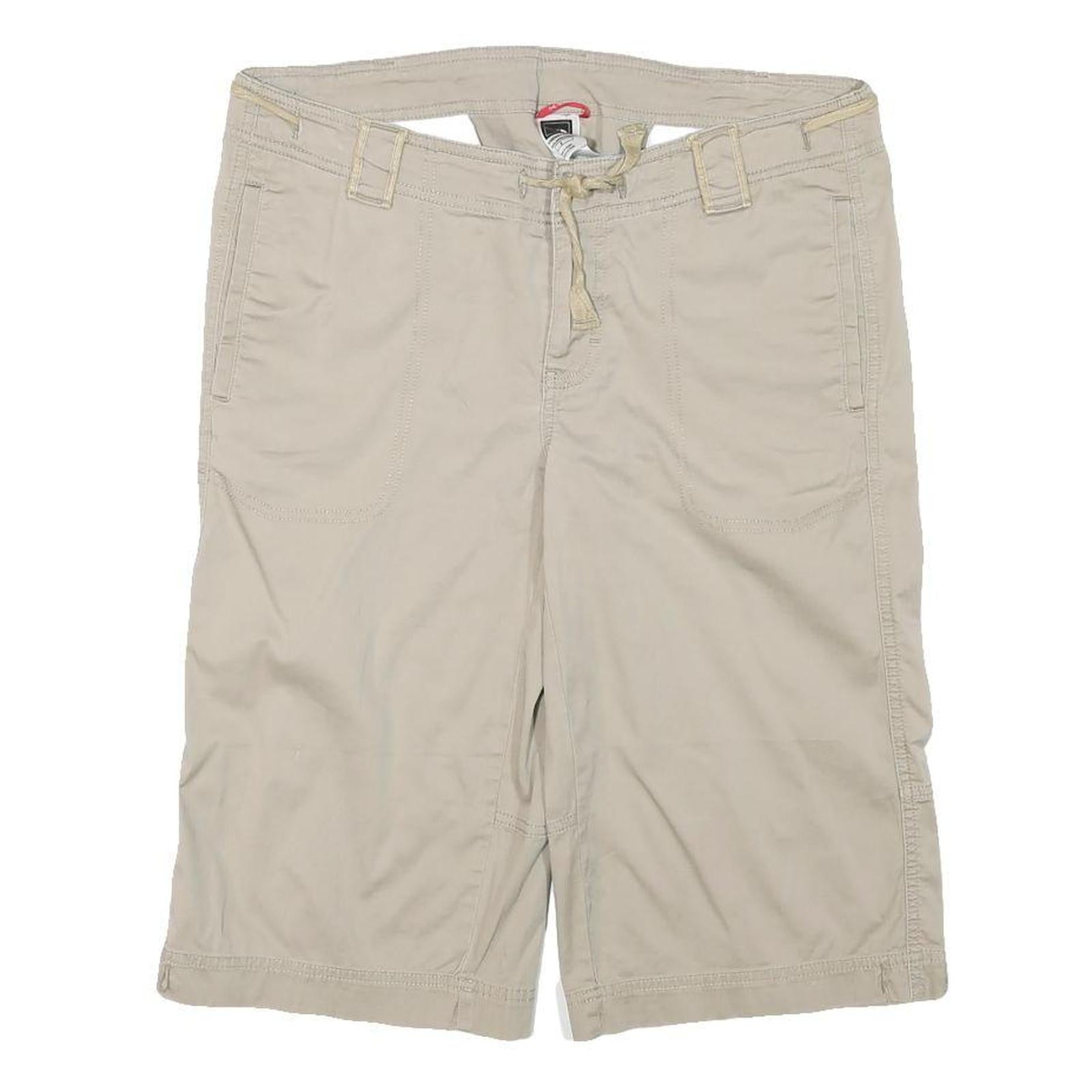 THE NORTH FACE Womens Beige Casual Shorts UK 8 W34 Polyester Blend Outdoor Refurbished - N/A refurbished available on Cerqular