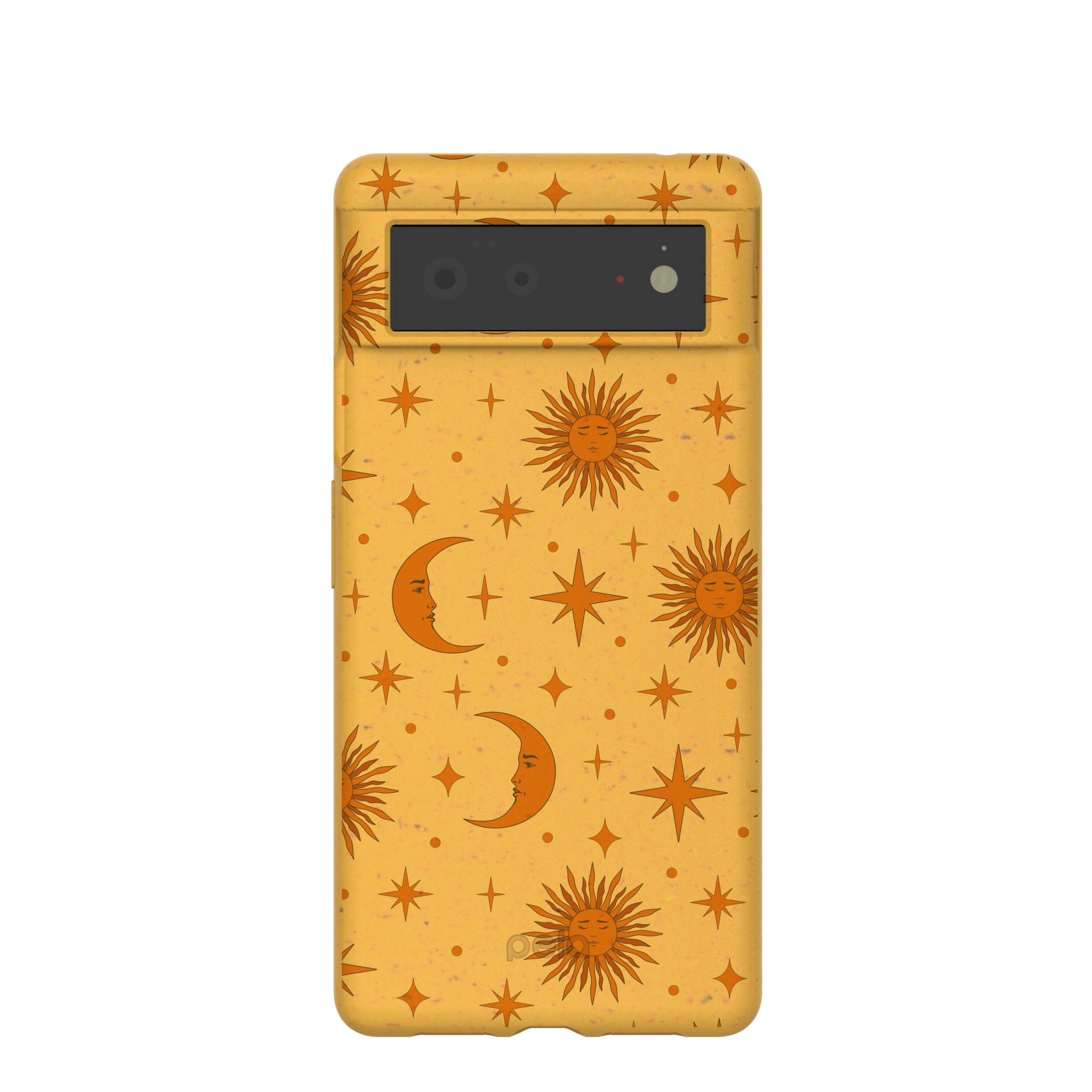 Honey Sun and Moon Google Pixel 6 Case Refurbished - Pela Case refurbished available on Cerqular