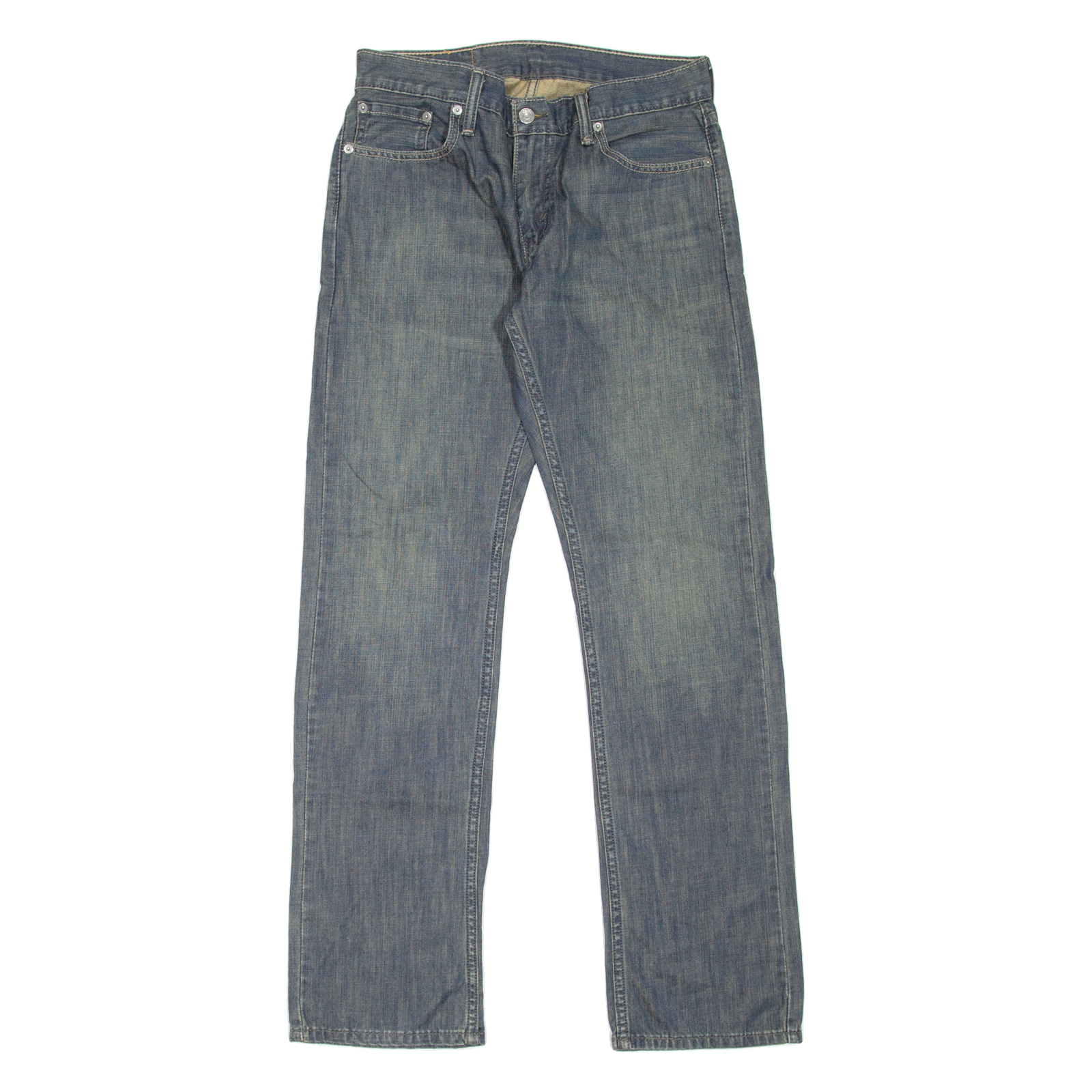 LEVI'S 514 Jeans Mens Blue Slim Straight W30 L32 Refurbished - N/A refurbished available on Cerqular