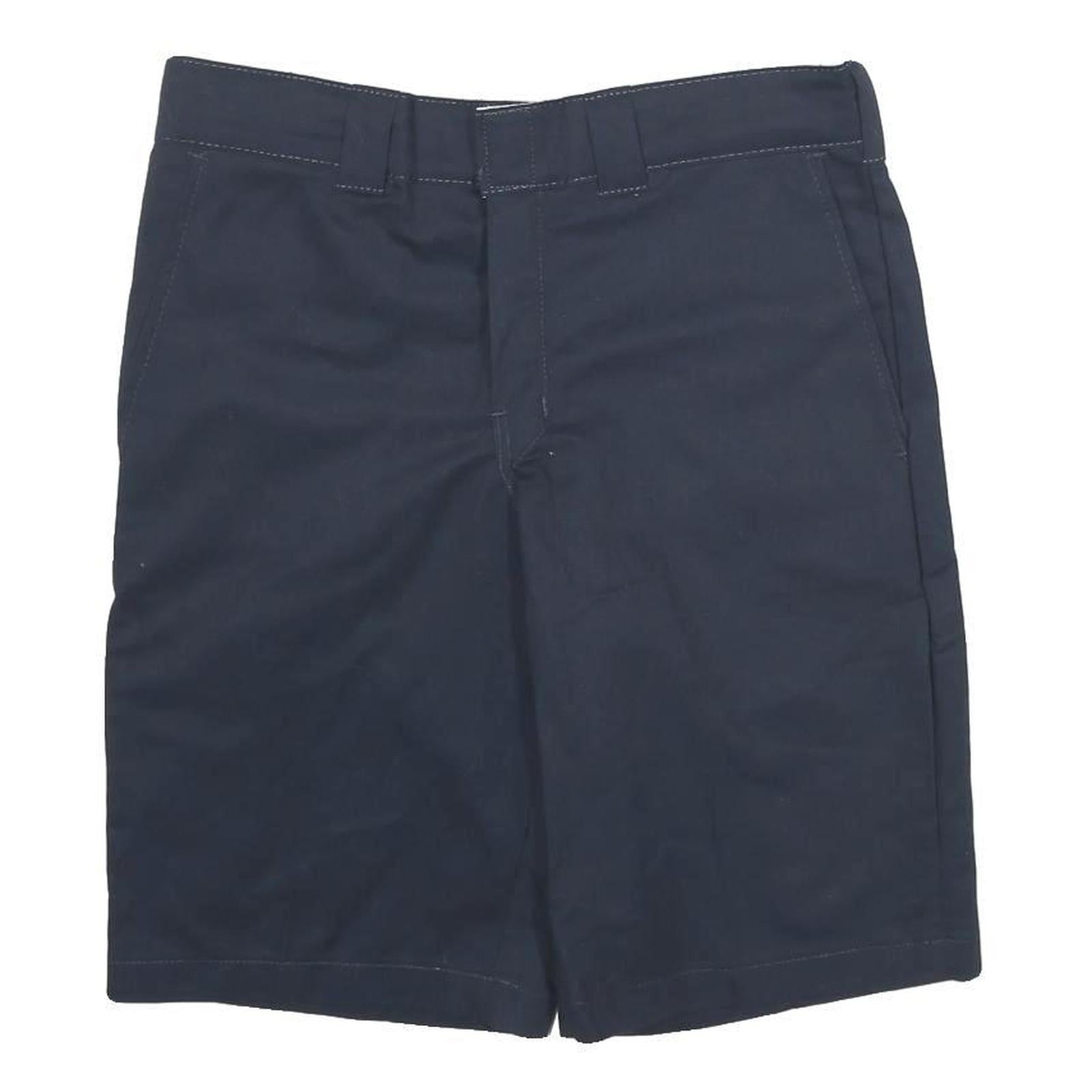 DICKIES Mens Navy Blue Casual Shorts M W32 Polyester Blend Comfortable Workwear Refurbished - N/A refurbished available on Cerqular
