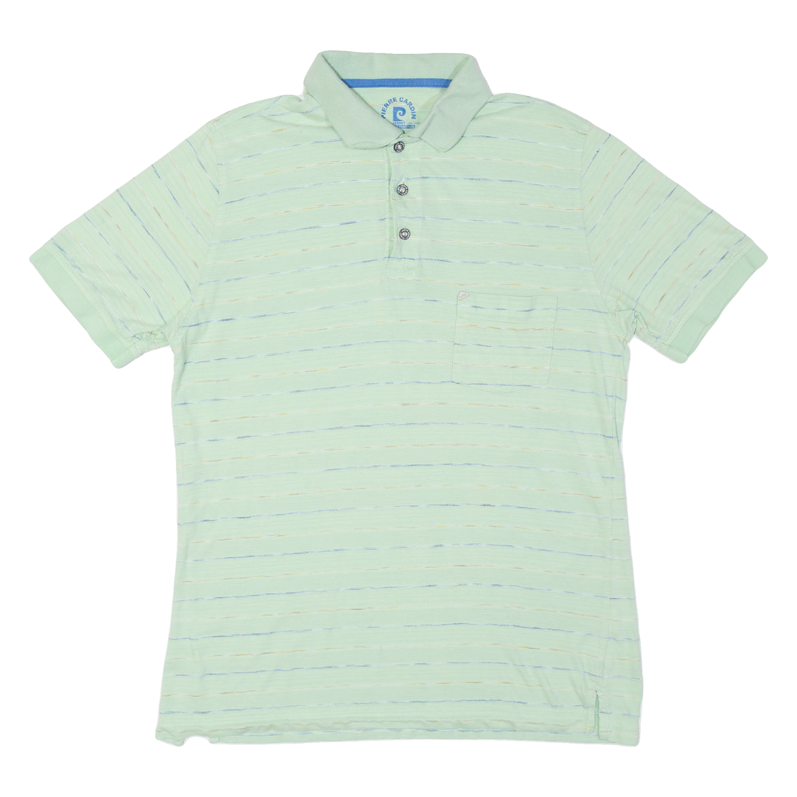 Buy PIERRE CARDIN Mens Polo Shirt Green Striped M Refurbished - $14.81 PIERRE CARDIN Mens Polo Shirt Green Striped M Refurbished - N/A refurbished available on Cerqular