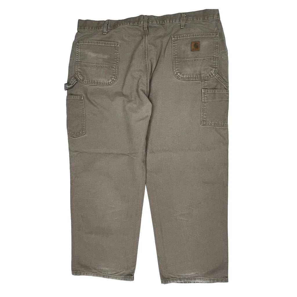Buy Carhartt Dungarees - 44W 30L Brown Cotton Refurbished - $64.31 Carhartt Dungarees - 44W 30L Brown Cotton Refurbished - Thrifted (note: this is a term often used to describe second- refurbished available on Cerqular