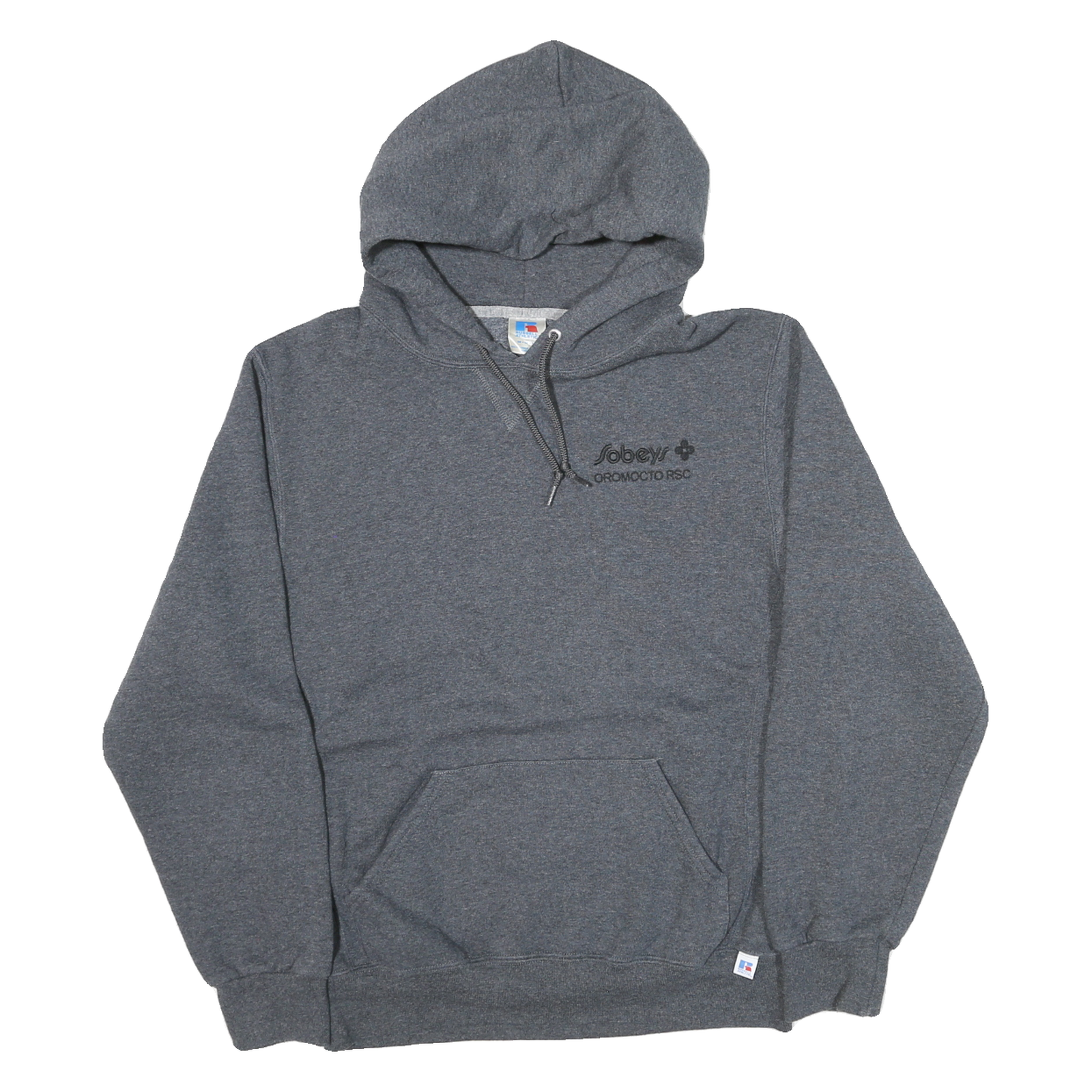 RUSSELL ATHLETIC Mens Grey Hoodie M Cotton Blend Pullover Sobeys Oromocto RSC Refurbished - N/A refurbished available on Cerqular