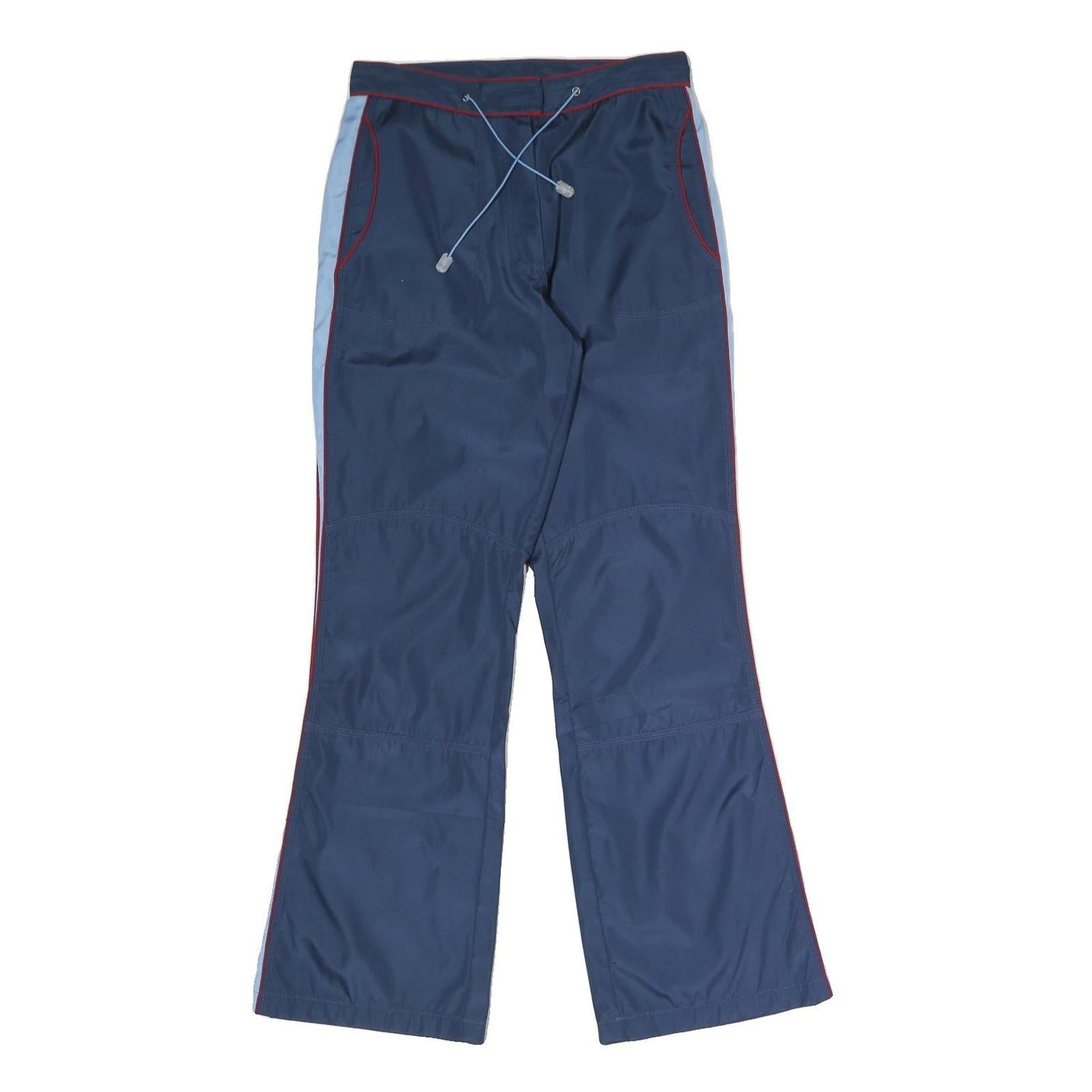 AOLES Womens Polyester Blend Navy Blue Regular Fit Straight Trousers W28 L30 Refurbished - N/A refurbished available on Cerqular