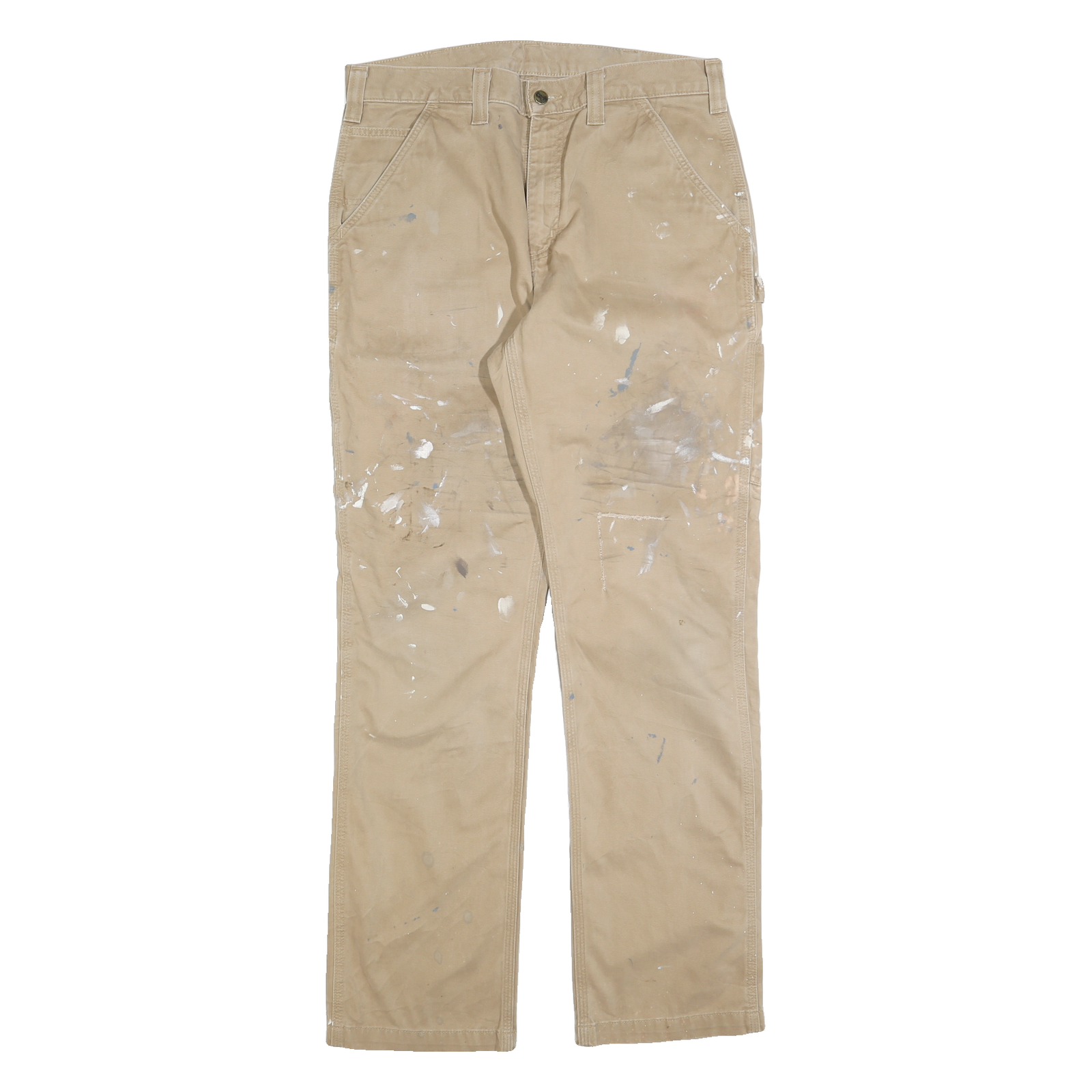 Buy CARHARTT Mens Cotton Blend Beige Regular Straight Trousers W34 L34 Workwear Refurbished - $53.29 CARHARTT Mens Cotton Blend Beige Regular Straight Trousers W34 L34 Workwear Refurbished - N/A refurbished available on Cerqular