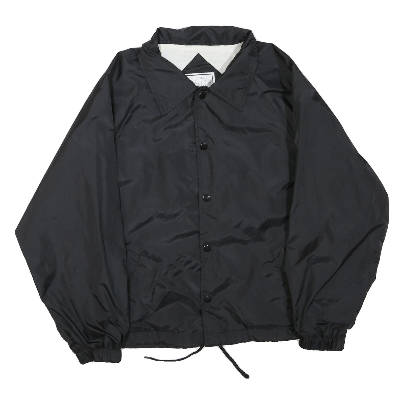 RENEGADE Mens Black Button Jacket M Polyester Blend Classic Casual Lightweight Refurbished - N/A refurbished available on Cerqular