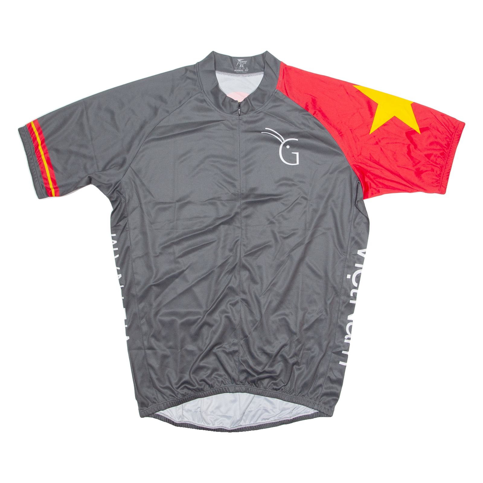 FORZ Cycling Mens Jersey Grey 1/4 Zip XL Refurbished - N/A refurbished available on Cerqular