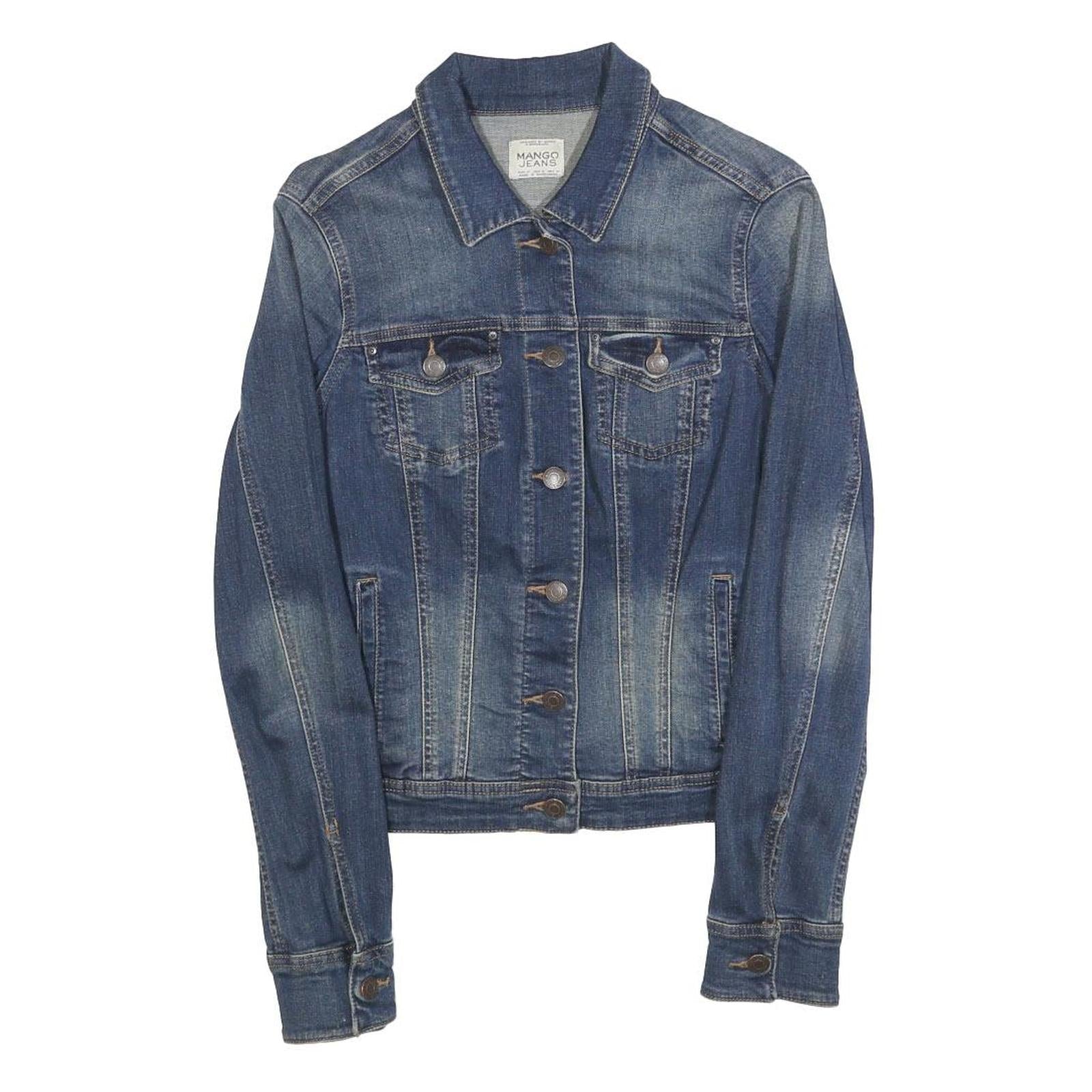 Buy MANGO Womens Blue Denim Cotton Jacket M Button Closure Classic Fit Casual Refurbished - $45.49 MANGO Womens Blue Denim Cotton Jacket M Button Closure Classic Fit Casual Refurbished - N/A refurbished available on Cerqular