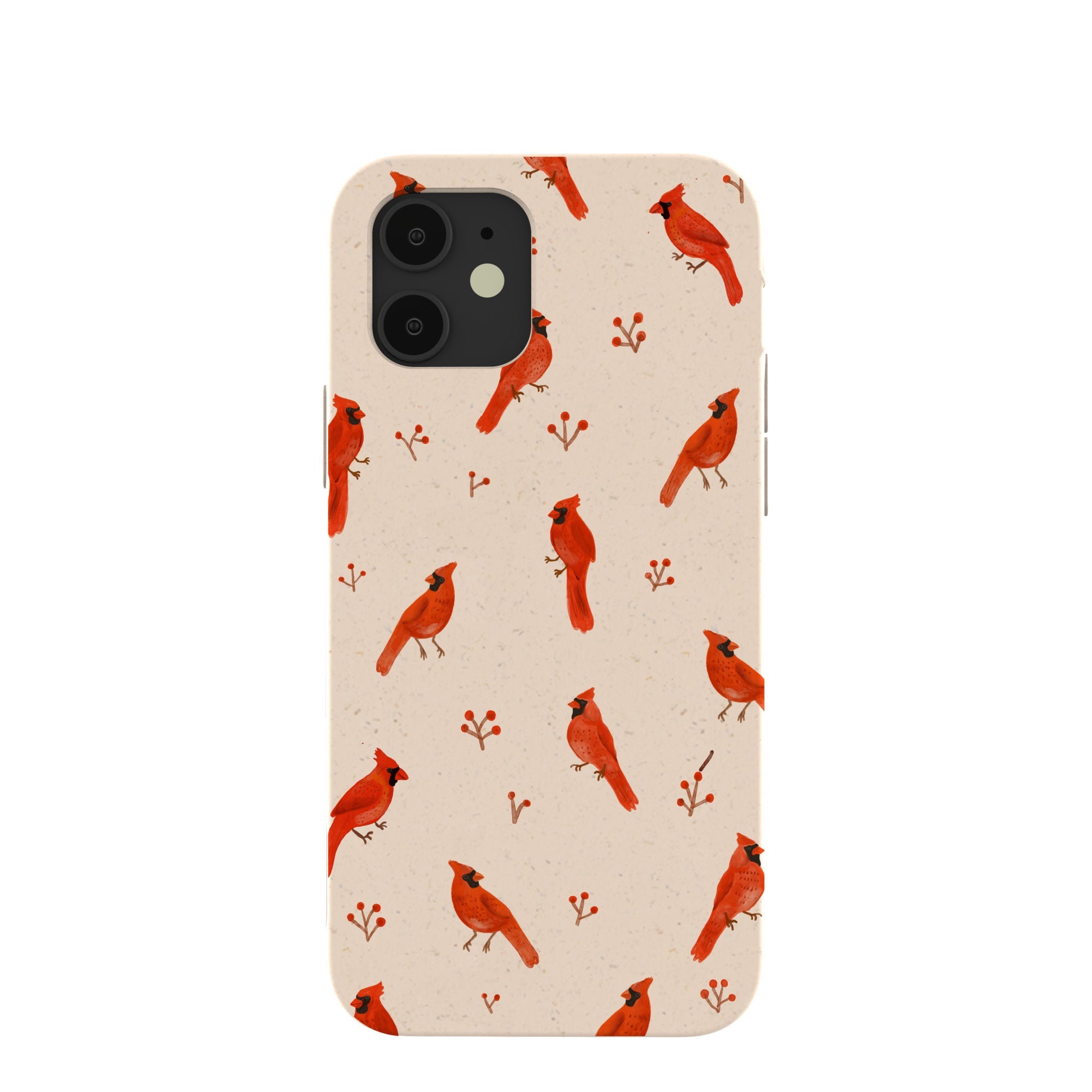 Seashell Cardinals iPhone 12/ iPhone 12 Pro Case Refurbished - Pela Case refurbished available on Cerqular