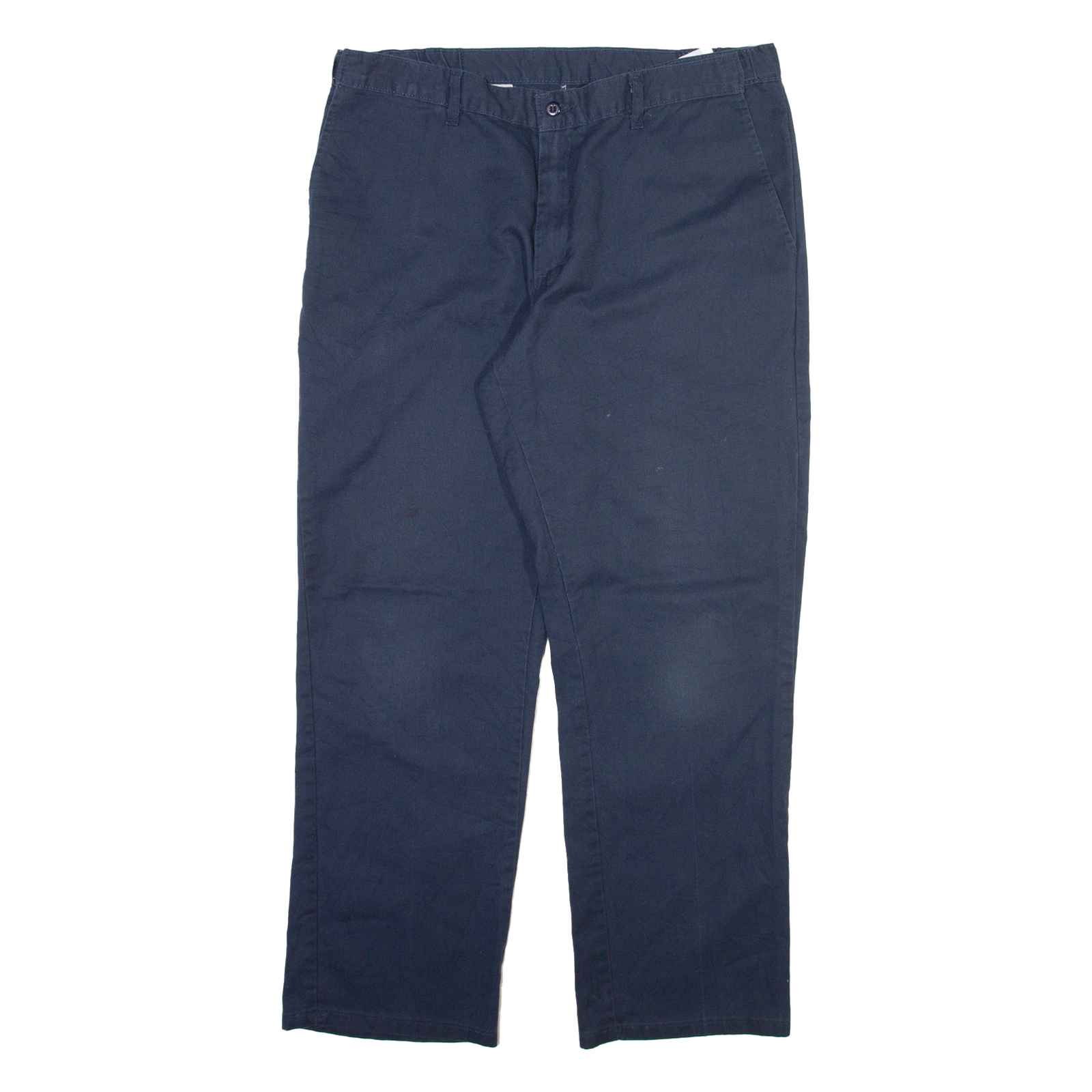 DICKIES Mens Trousers Blue Regular Straight W36 L30 Refurbished - N/A refurbished available on Cerqular