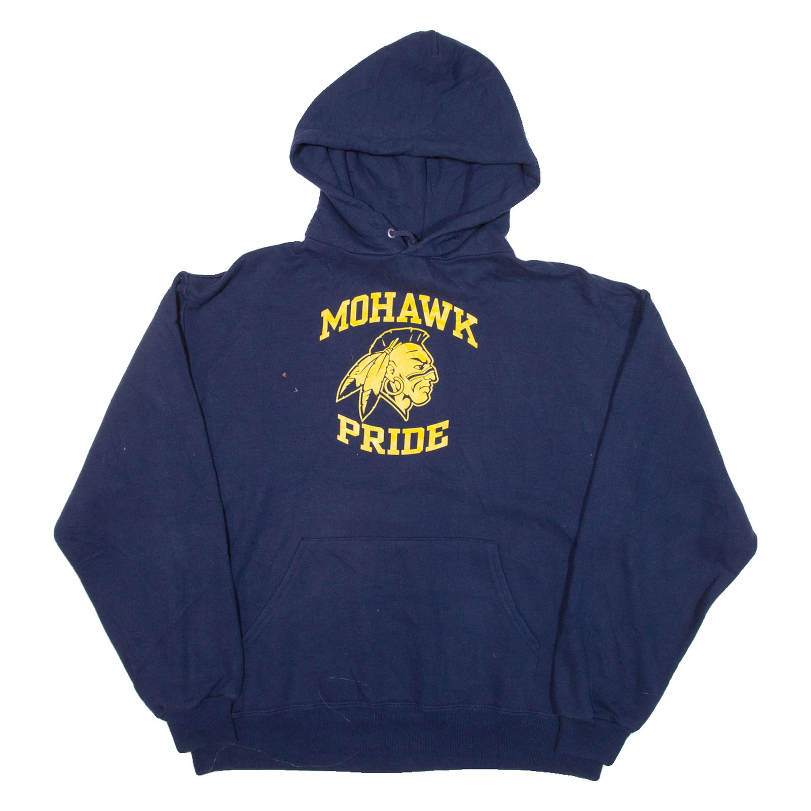JERZEES Mohawk Pride Mens Blue Hoodie USA L Refurbished - N/A refurbished available on Cerqular