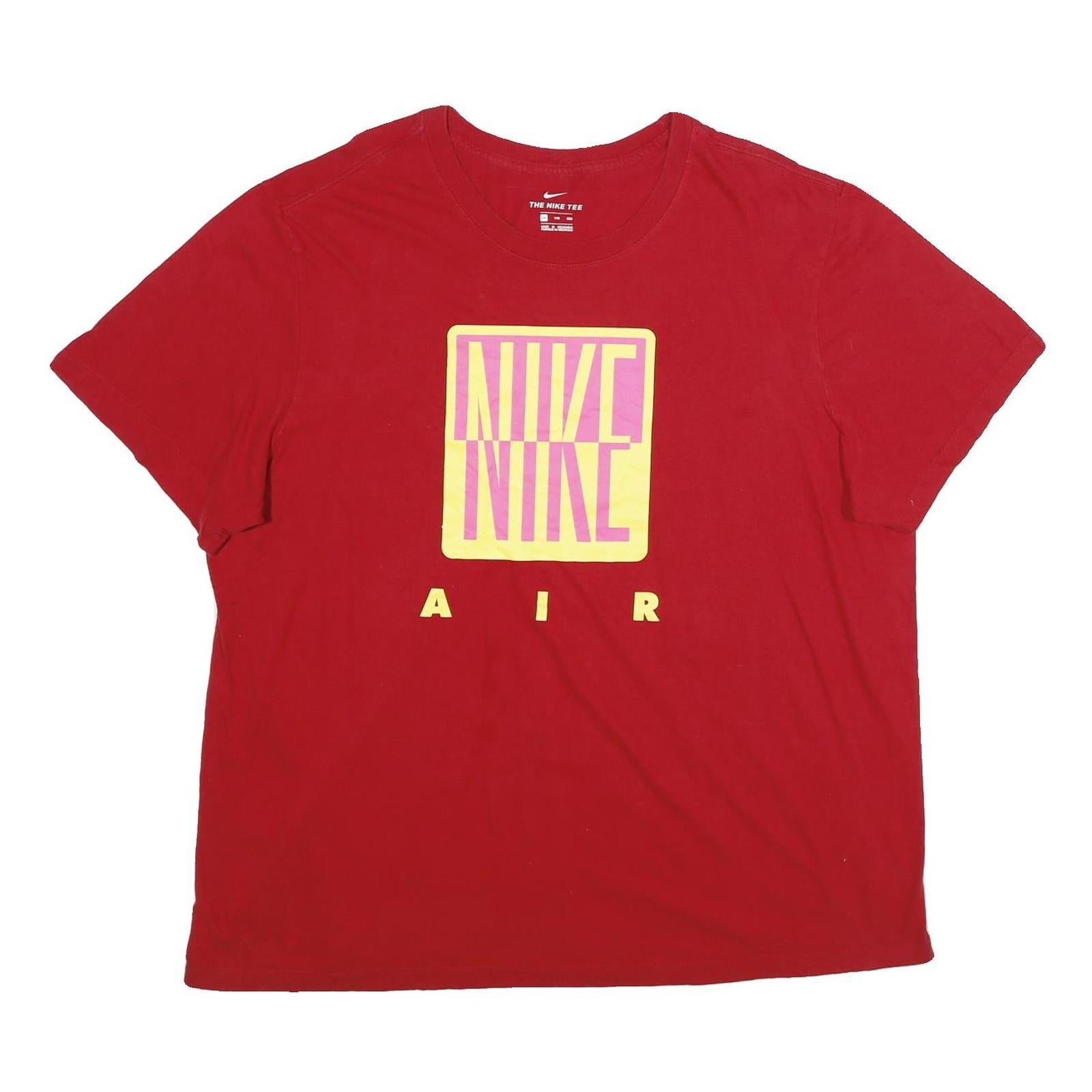 Buy NIKE Mens Red Graphic T-Shirt 2XL Short Sleeve Crew Neck Cotton Comfort Refurbished - $19.49 NIKE Mens Red Graphic T-Shirt 2XL Short Sleeve Crew Neck Cotton Comfort Refurbished - N/A refurbished available on Cerqular