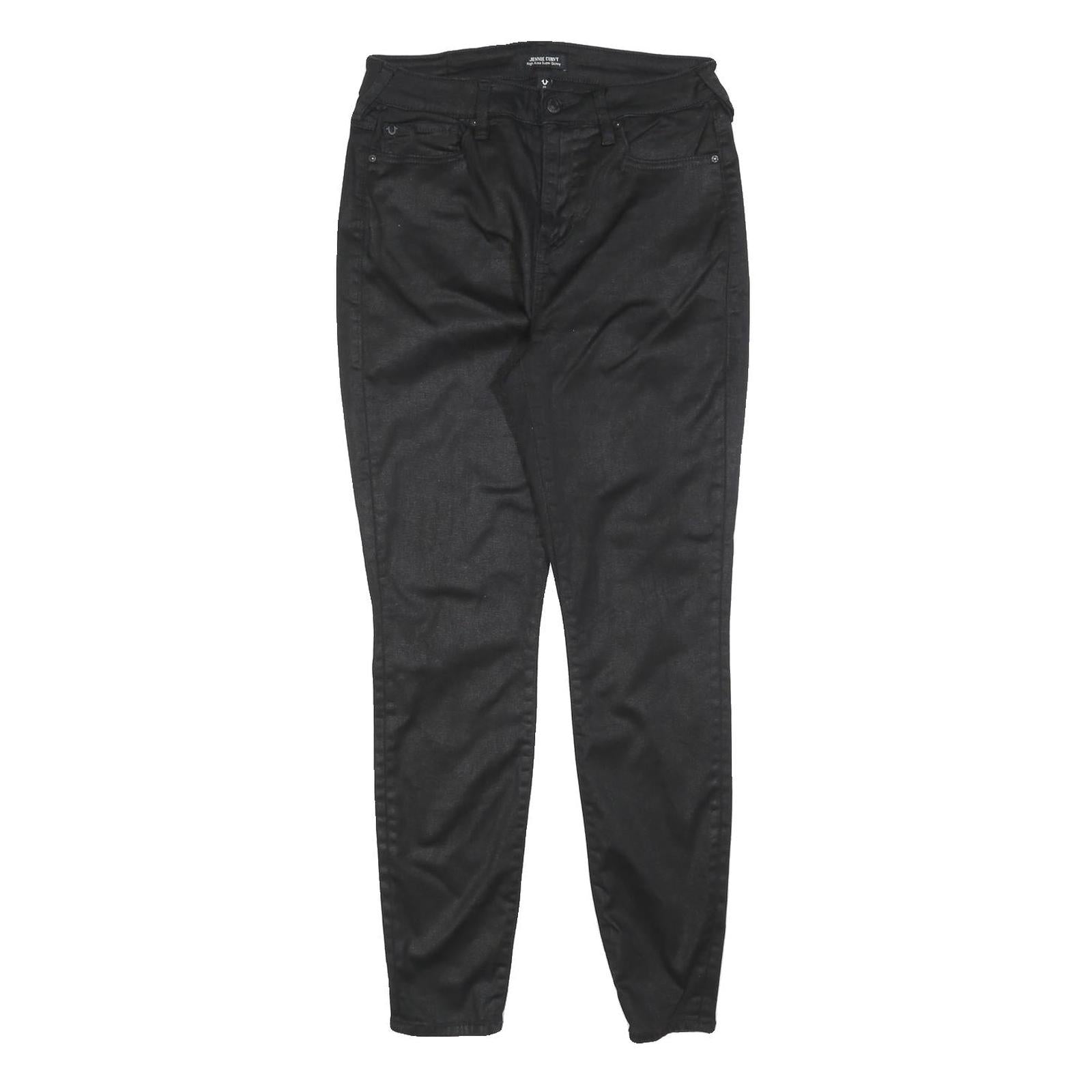 Buy TRUE RELIGION Womens Slim Black Cotton Blend Zip Skinny Trousers W29 L28 Stylish Refurbished - $81.89 TRUE RELIGION Womens Slim Black Cotton Blend Zip Skinny Trousers W29 L28 Stylish Refurbished - N/A refurbished available on Cerqular