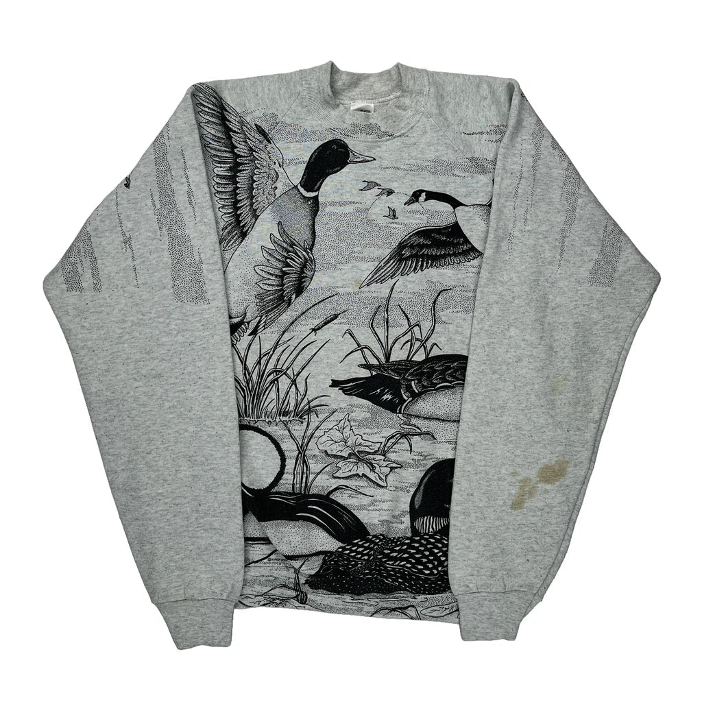 Buy Fruit Of The Loom Graphic Sweatshirt - XL Grey Cotton Blend Refurbished - $26.79 Fruit Of The Loom Graphic Sweatshirt - XL Grey Cotton Blend Refurbished - Thrifted (note: this is a term often used to describe second- refurbished available on Cerqular