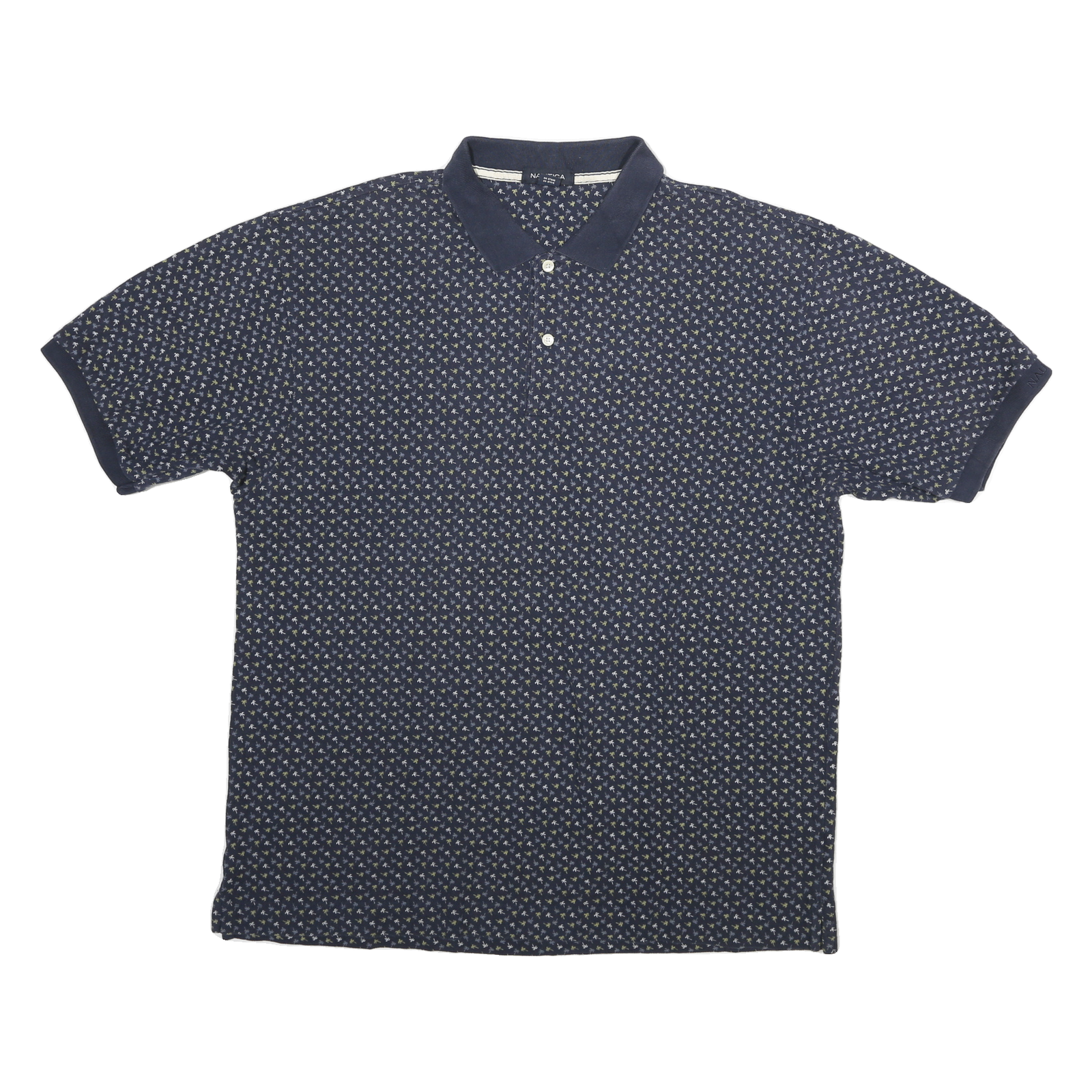 Buy NAUTICA Mens Blue Cotton Short Sleeve Printed 2XL Polo Shirt Classic Fit Refurbished - $18.19 NAUTICA Mens Blue Cotton Short Sleeve Printed 2XL Polo Shirt Classic Fit Refurbished - N/A refurbished available on Cerqular