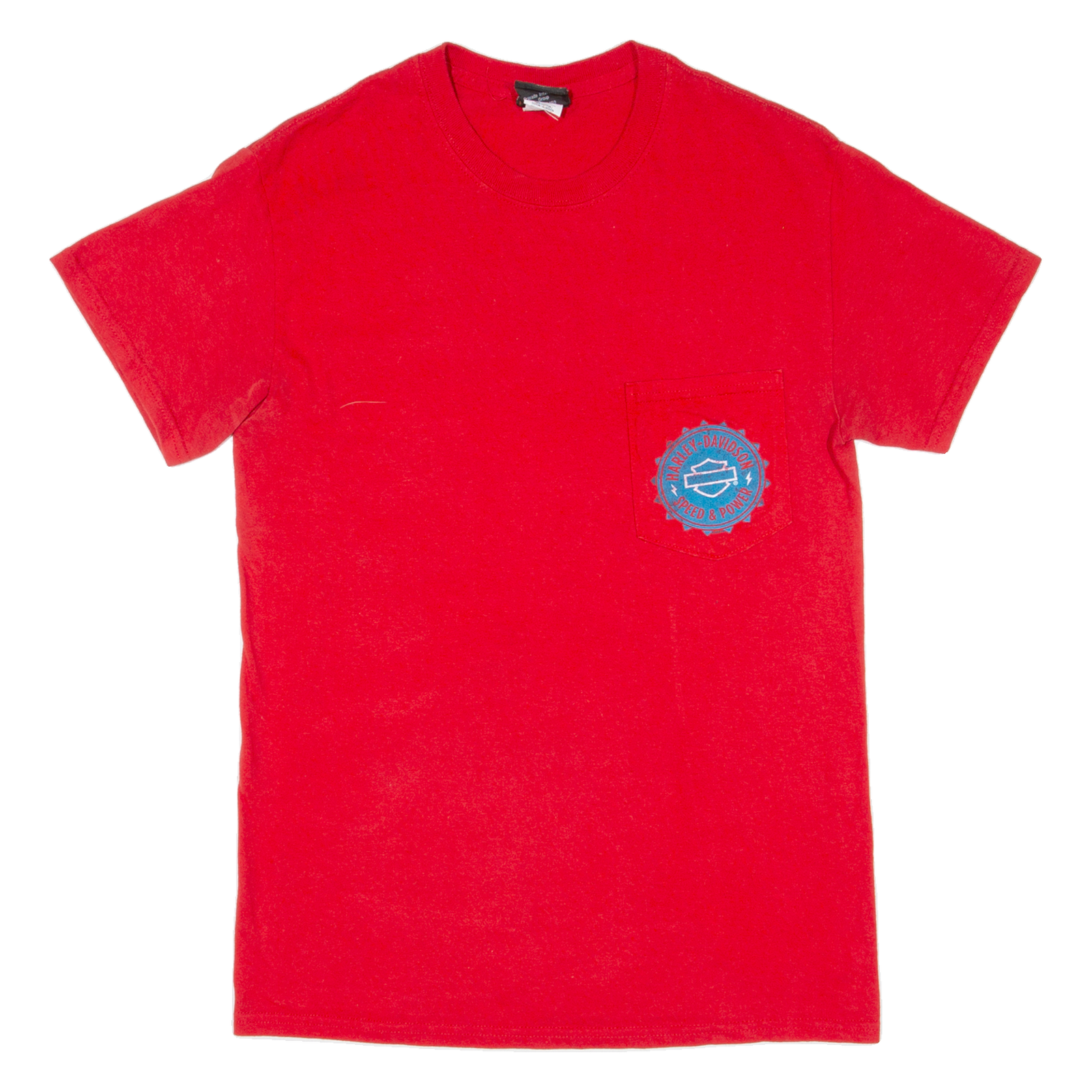 HARLEY DAVIDSON Mens T-Shirt Red S Refurbished - N/A refurbished available on Cerqular