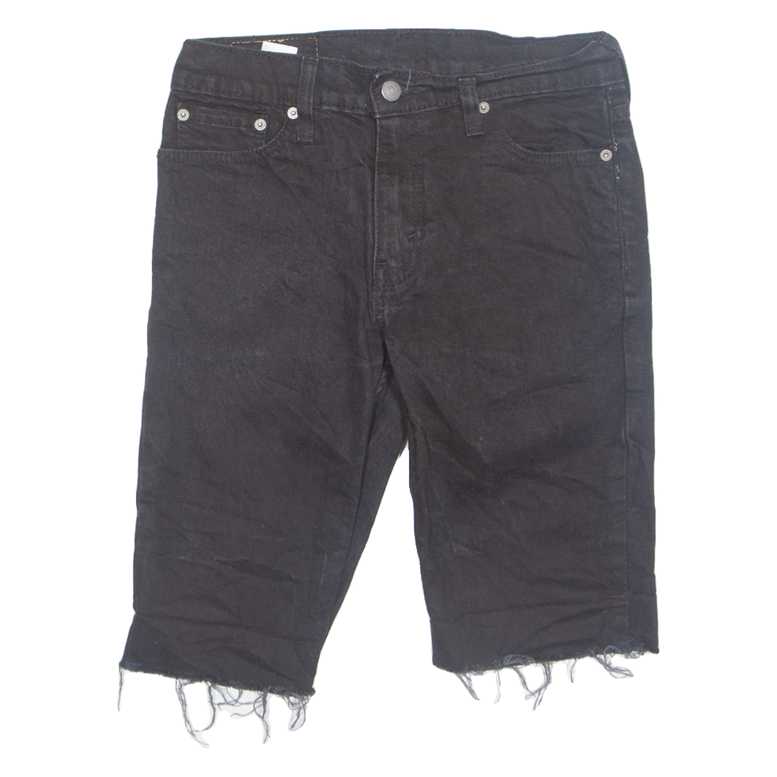 LEVI'S Cut Off 511 Mens Denim Shorts Black M W29 Refurbished - N/A refurbished available on Cerqular