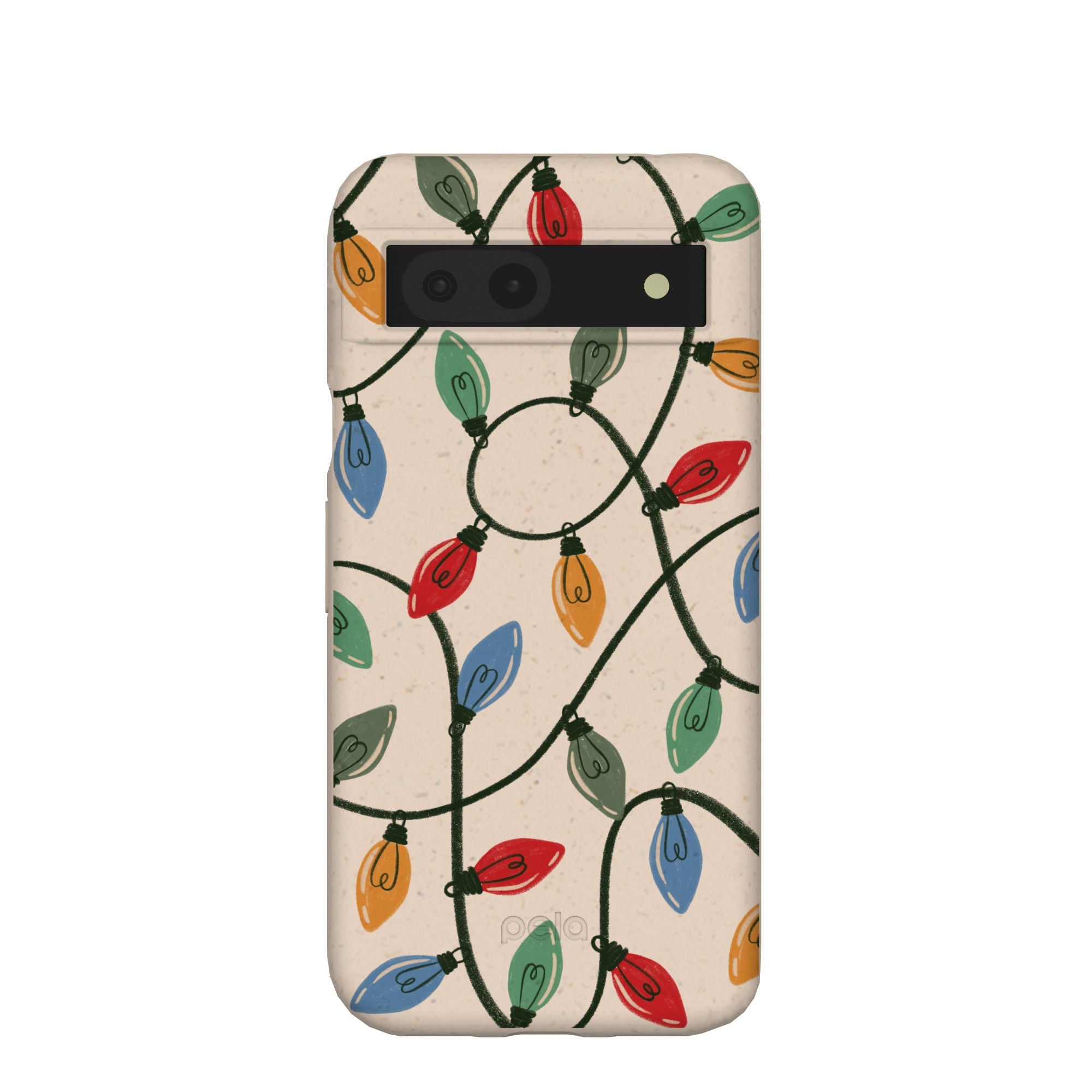Buy Seashell Holiday Lights Google Pixel 8a Case Refurbished - $65.00 Seashell Holiday Lights Google Pixel 8a Case Refurbished - Pela Case refurbished available on Cerqular