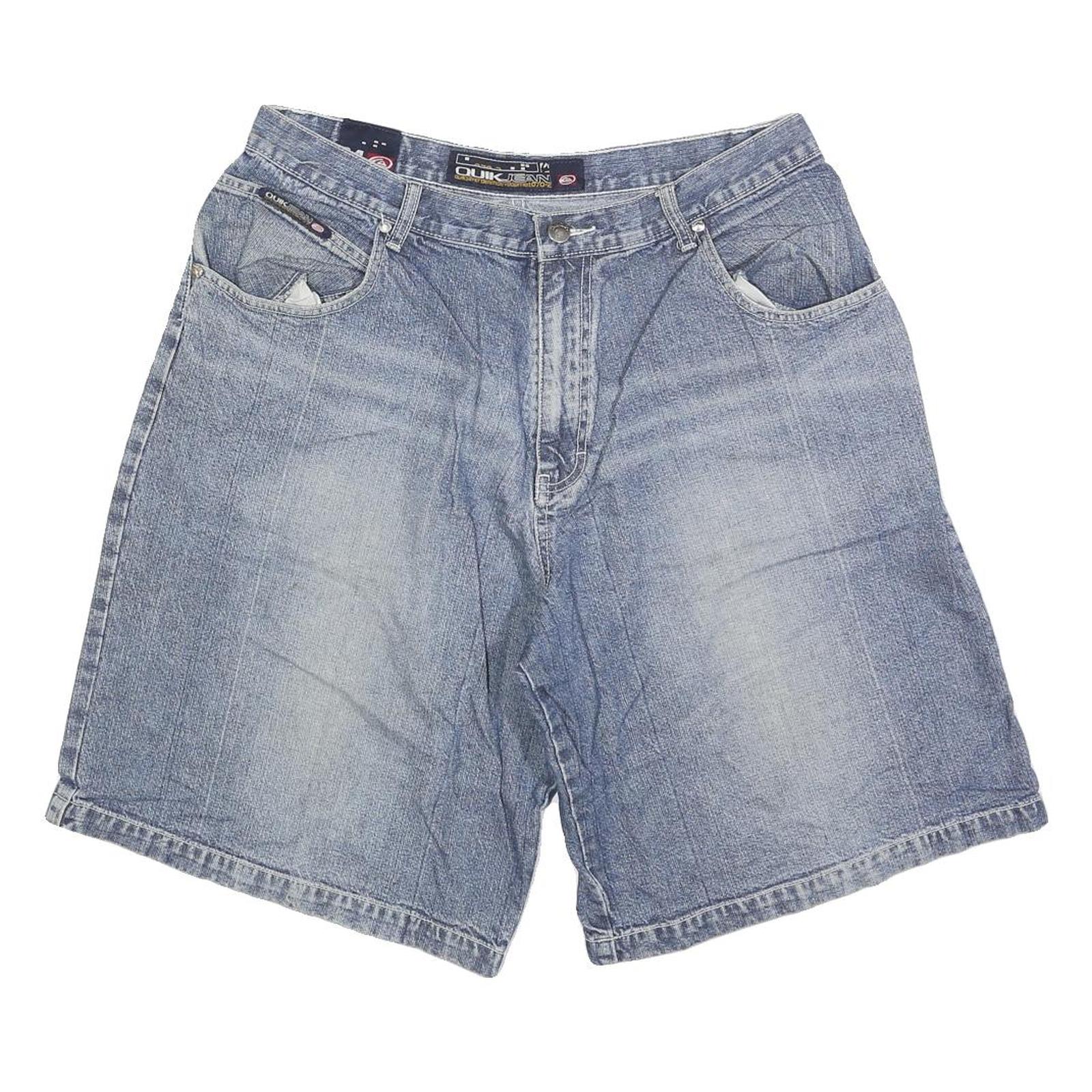 Buy QUIKSILVER Mens Denim Blue Casual Denim Shorts M W34 Refurbished - $38.99 QUIKSILVER Mens Denim Blue Casual Denim Shorts M W34 Refurbished - N/A refurbished available on Cerqular